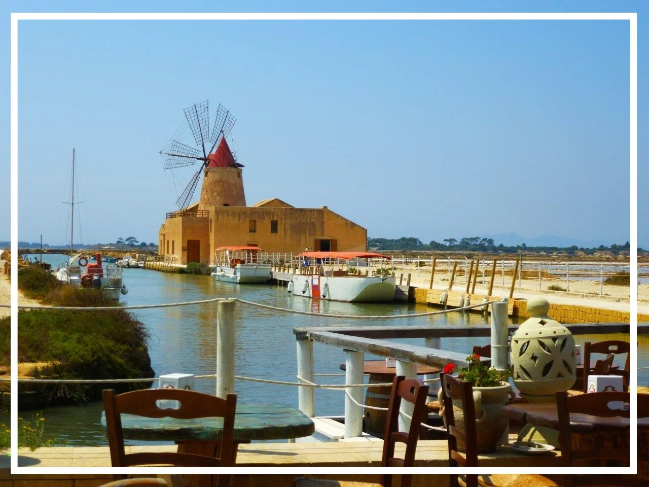 Mothia’s windmills, SICILY ---Photo by C. Sturm