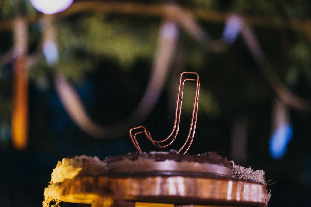  ↣ Copper Cake Letters ↢ From   The Letter Loft   