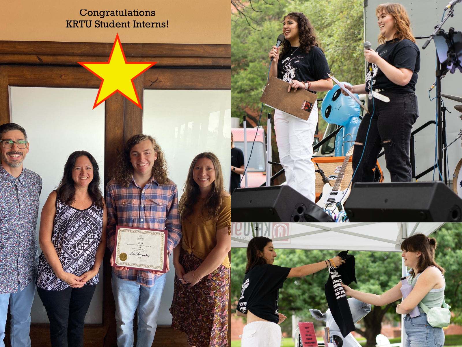 KRTU Celebrates Student Interns: A Look Back at Spring 2023
