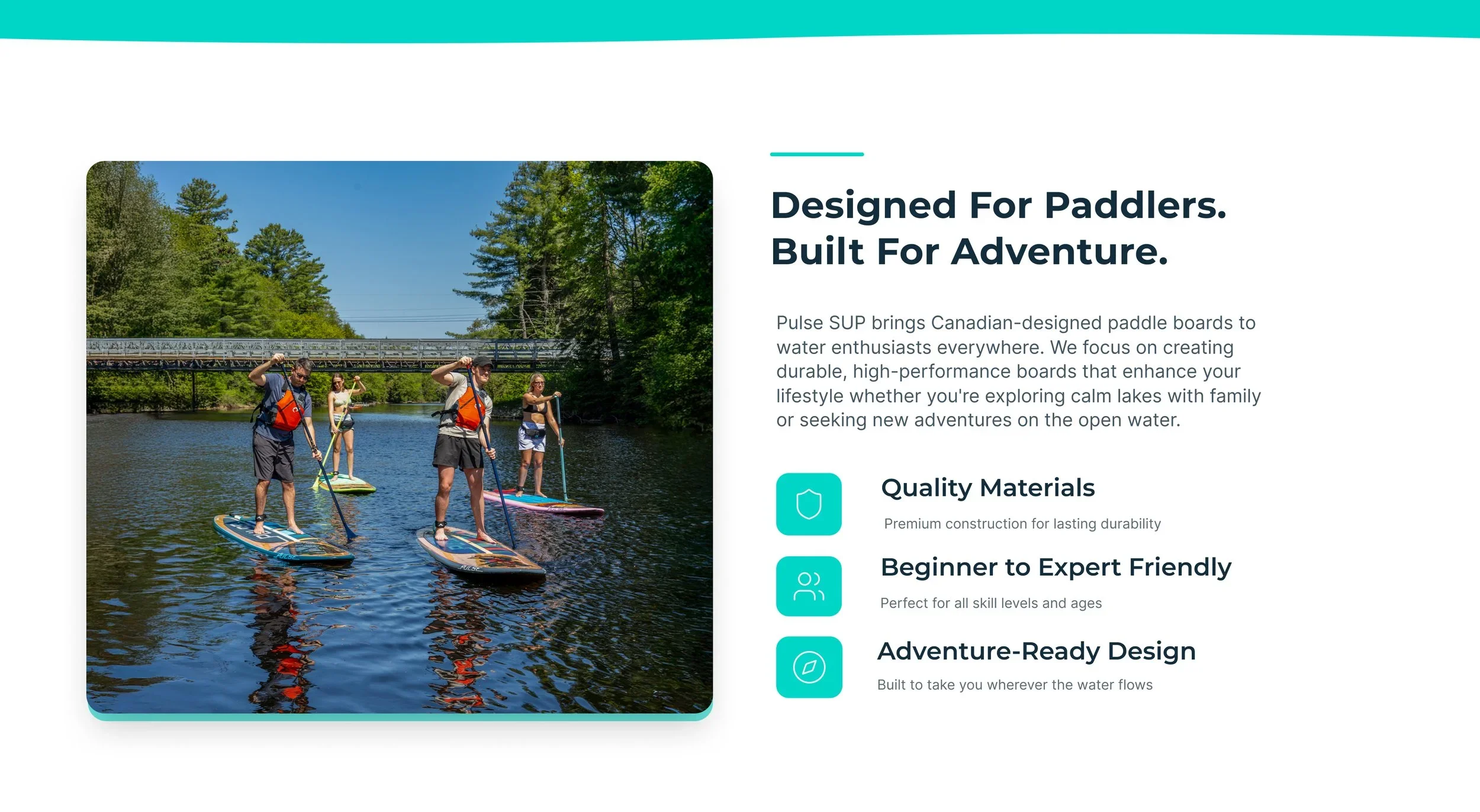 Pulse SUP About Section