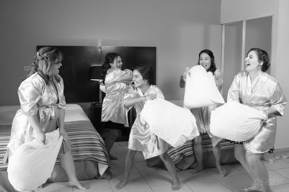 puerto rico destination wedding bridal party