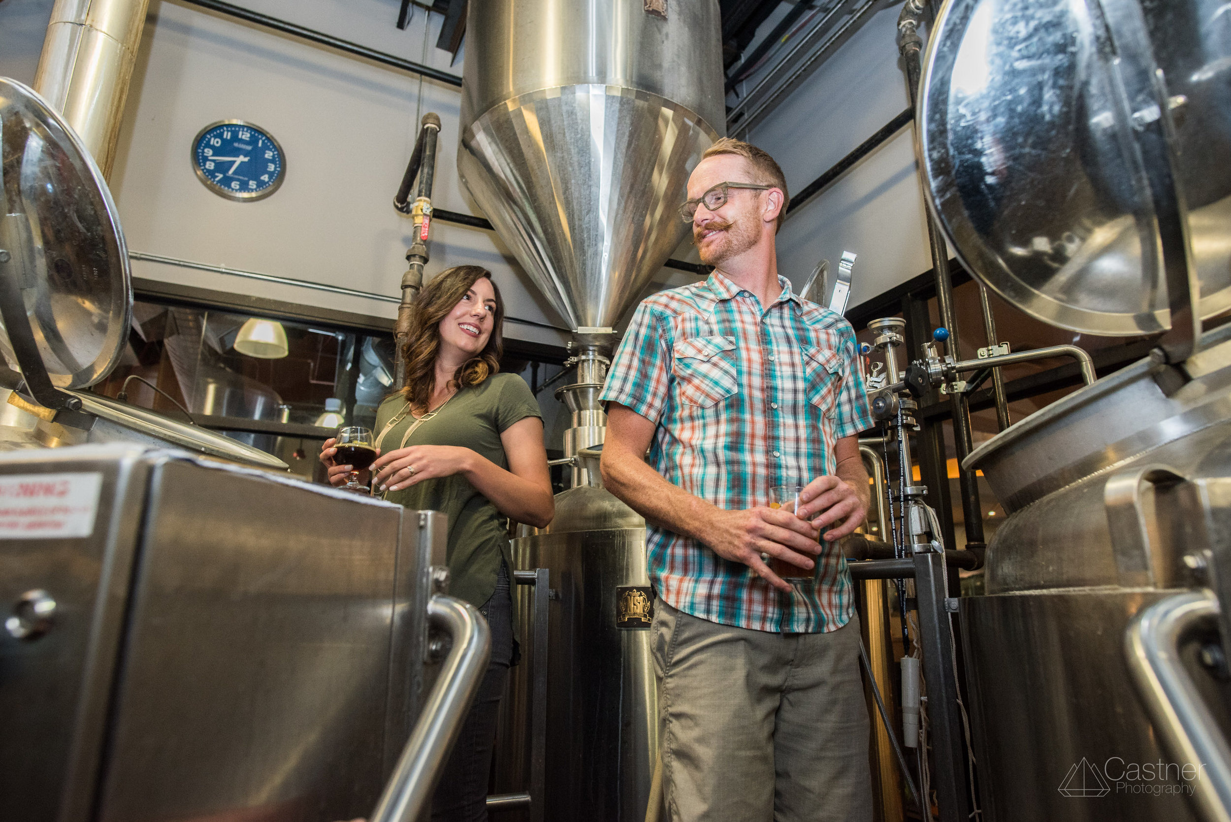 fate brewery fun boulder engagement wedding photographers