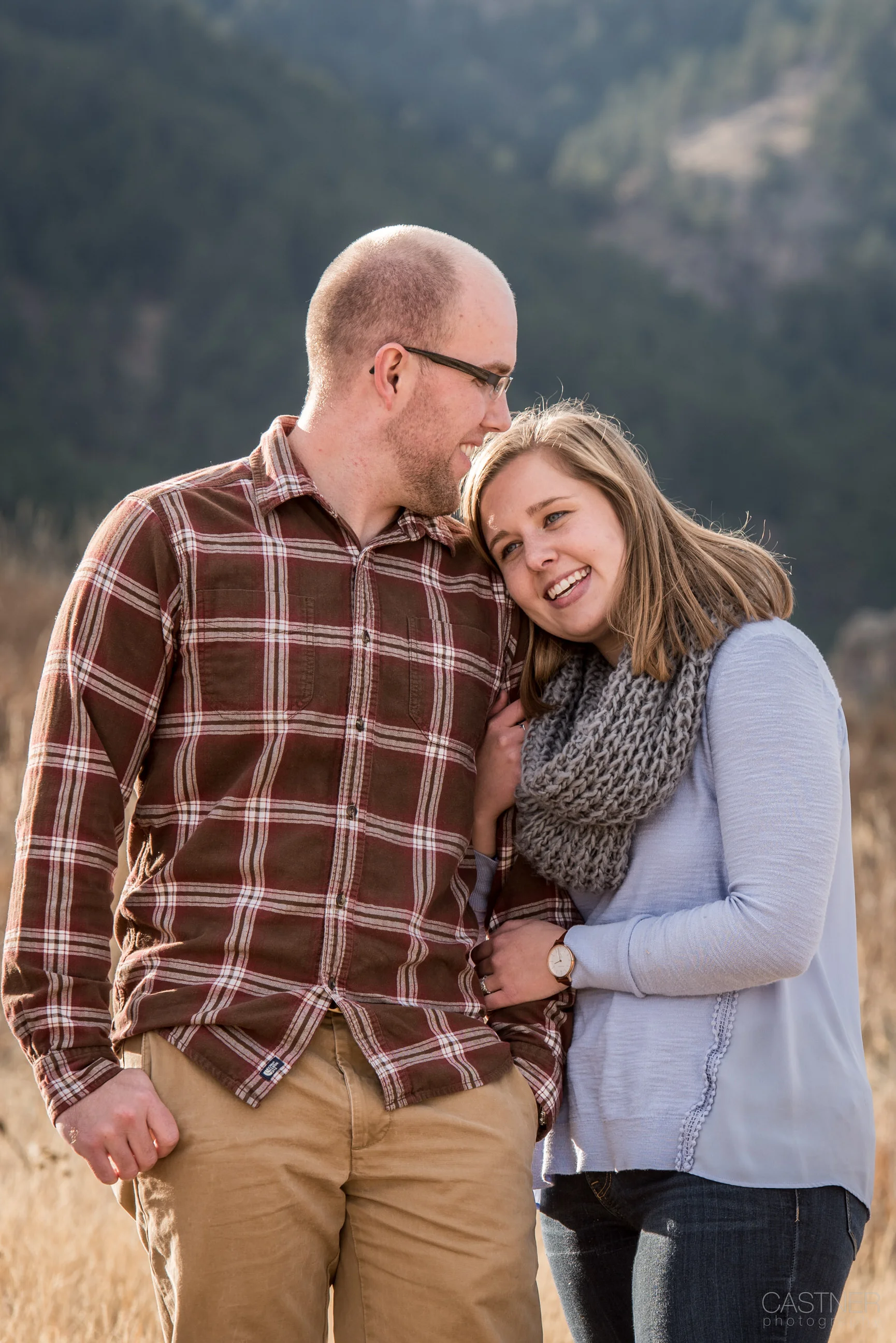 boulder colorado wedding photographers engagement mountain landscape