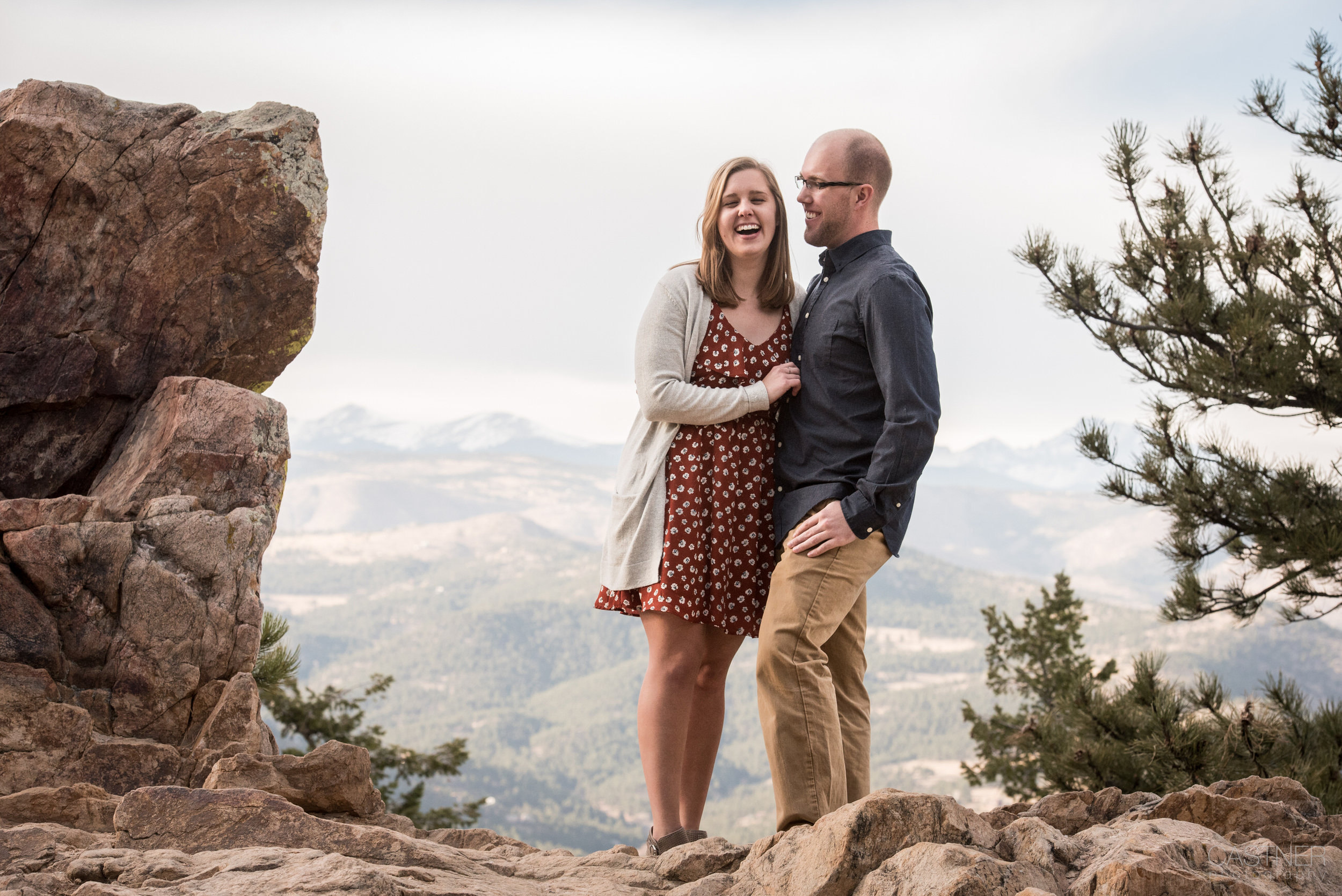 boulder colorado wedding photographers engagement mountain landscape