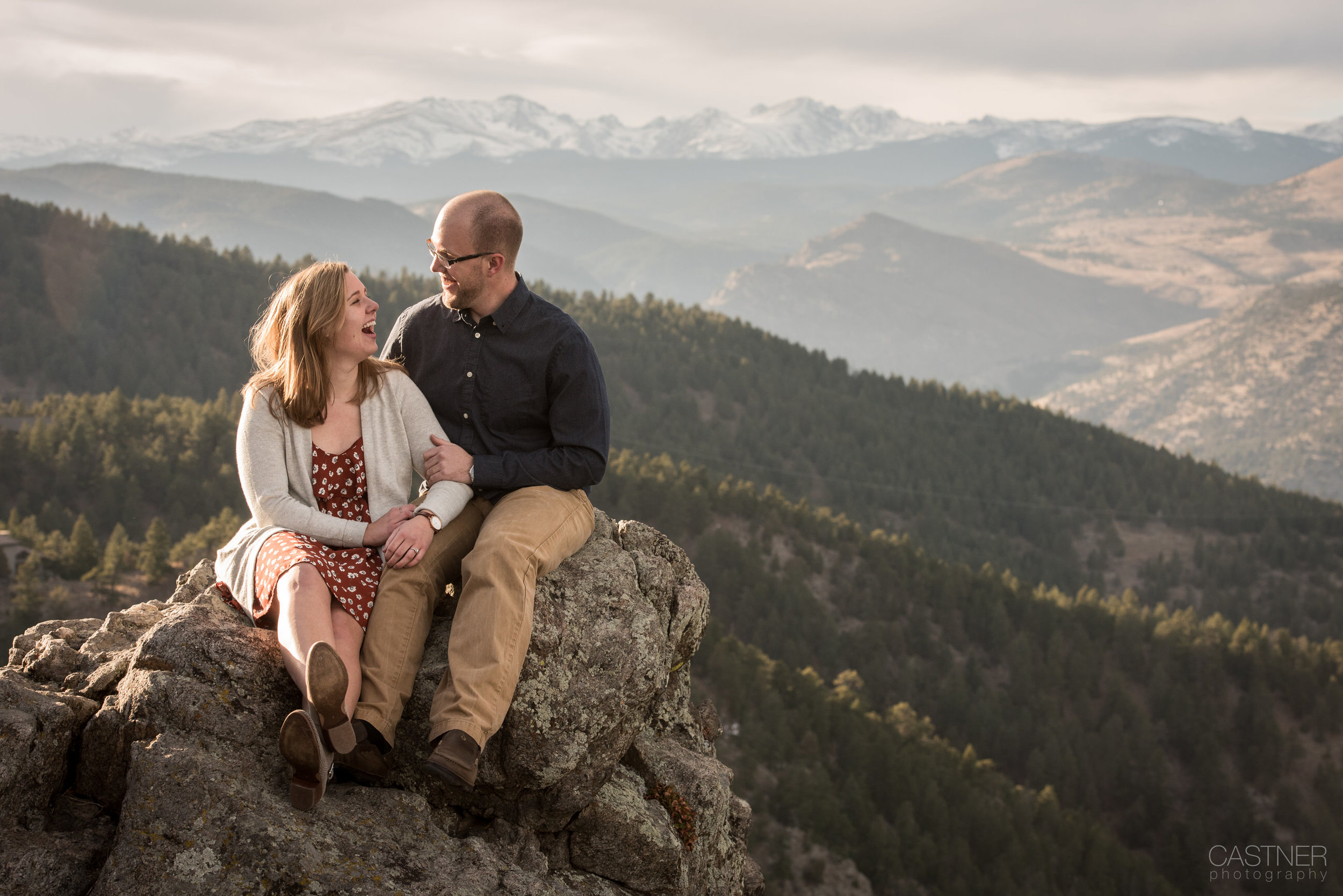 boulder colorado wedding photographers engagement mountain landscape