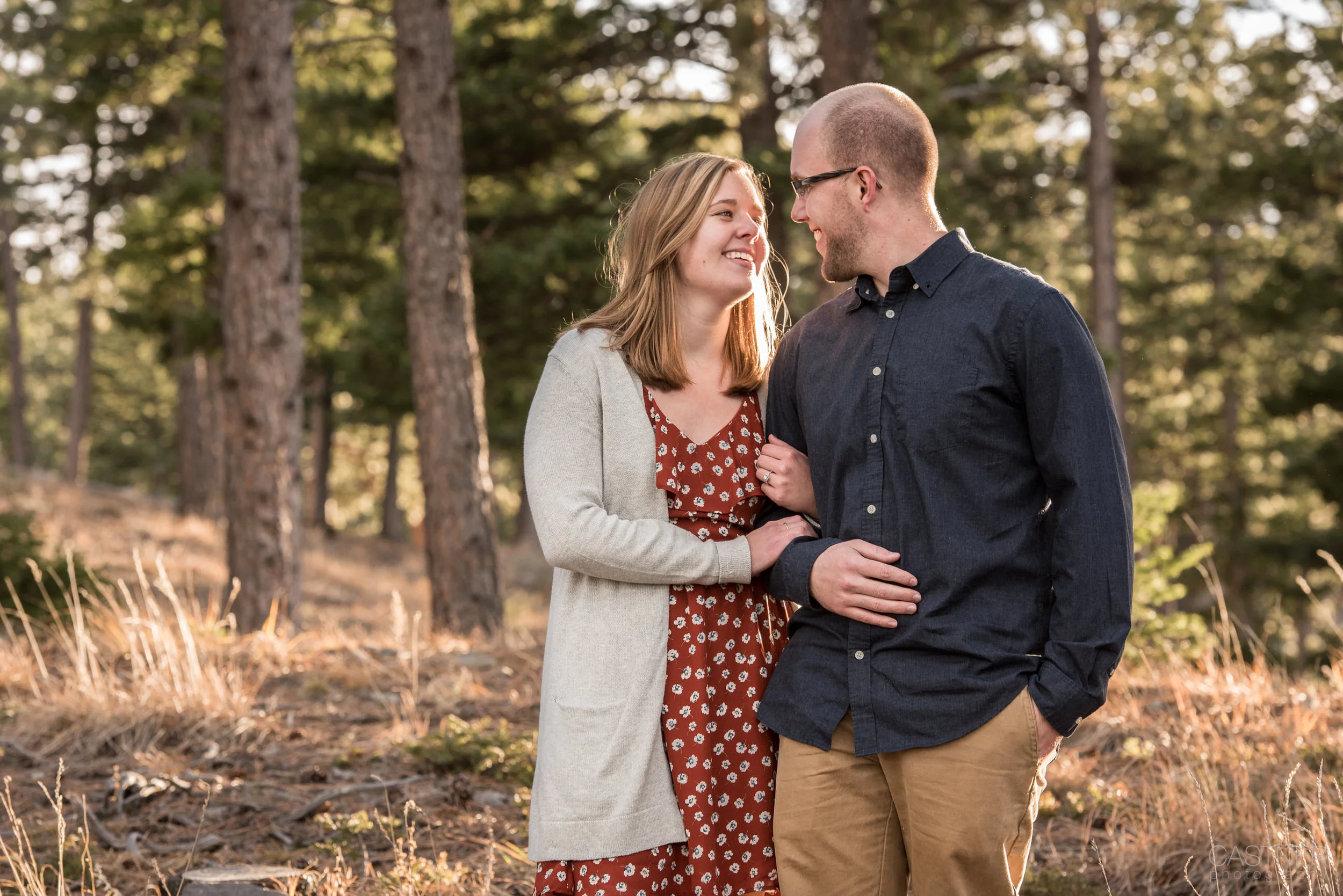 boulder colorado wedding photographers engagement mountain landscape