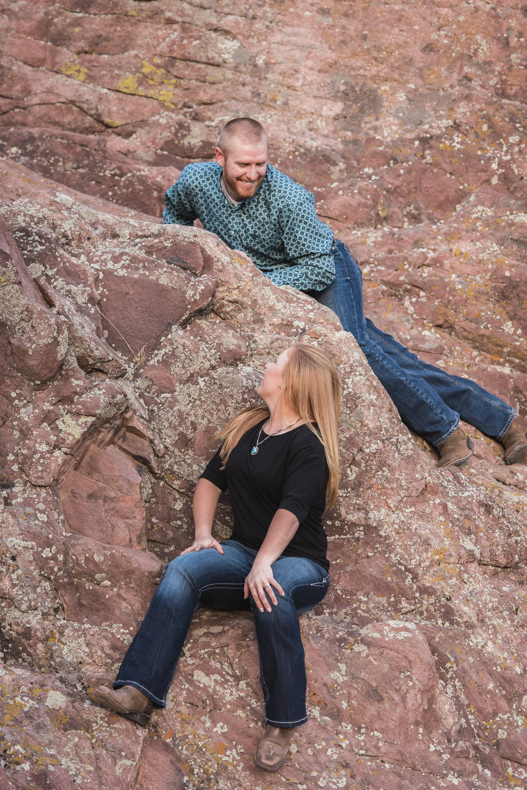 boulder engagement photography settlers park