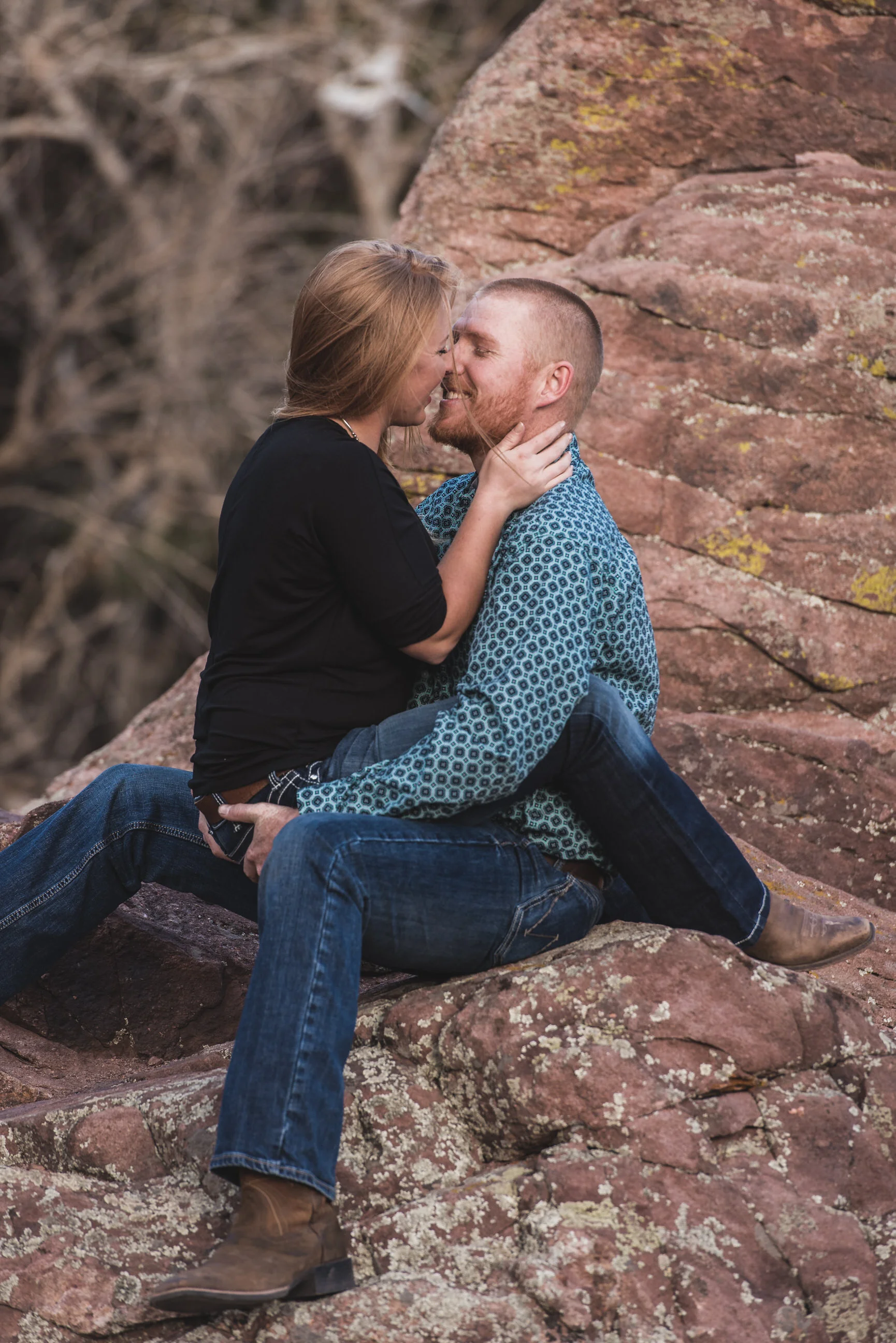 boulder engagement photography settlers park