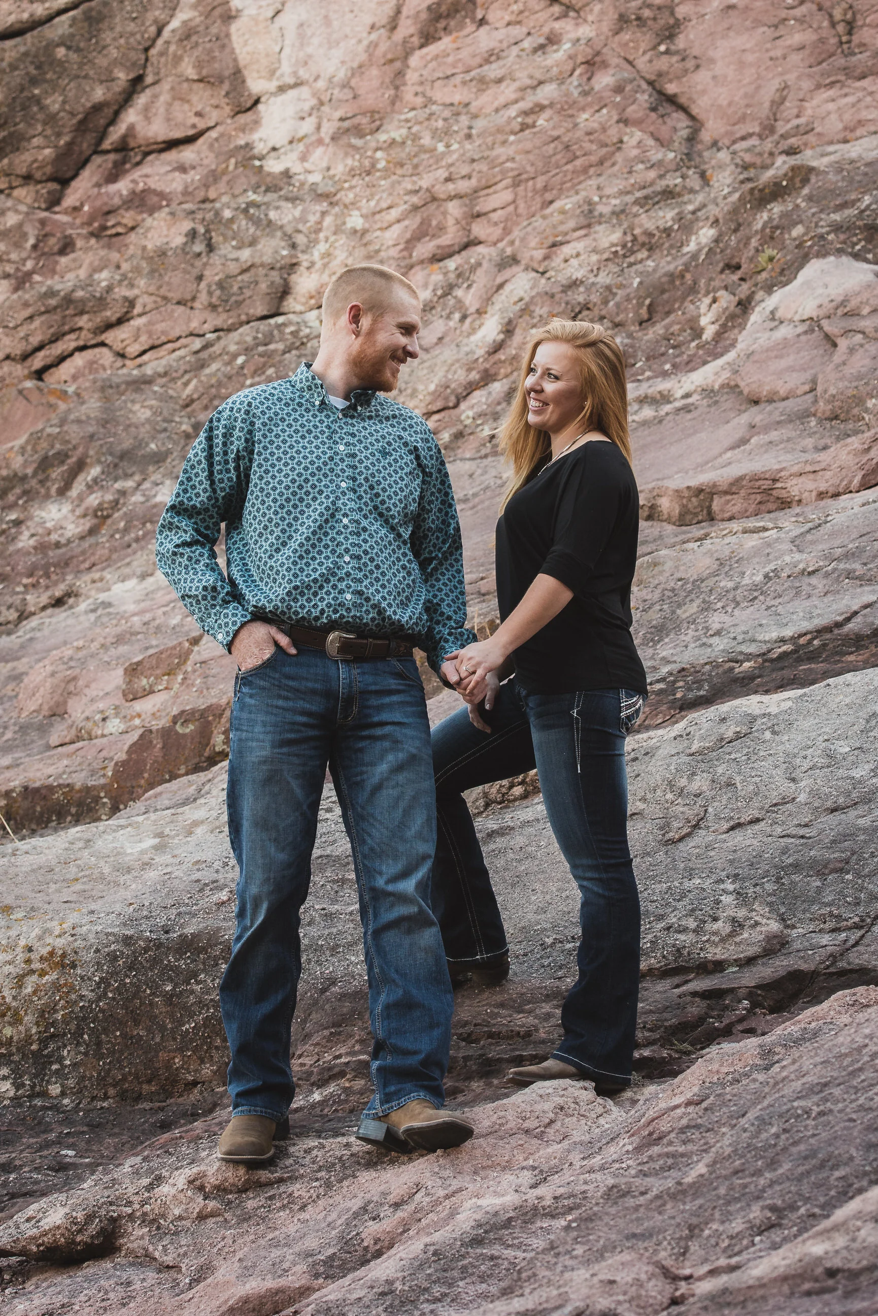 boulder engagement photography settlers park