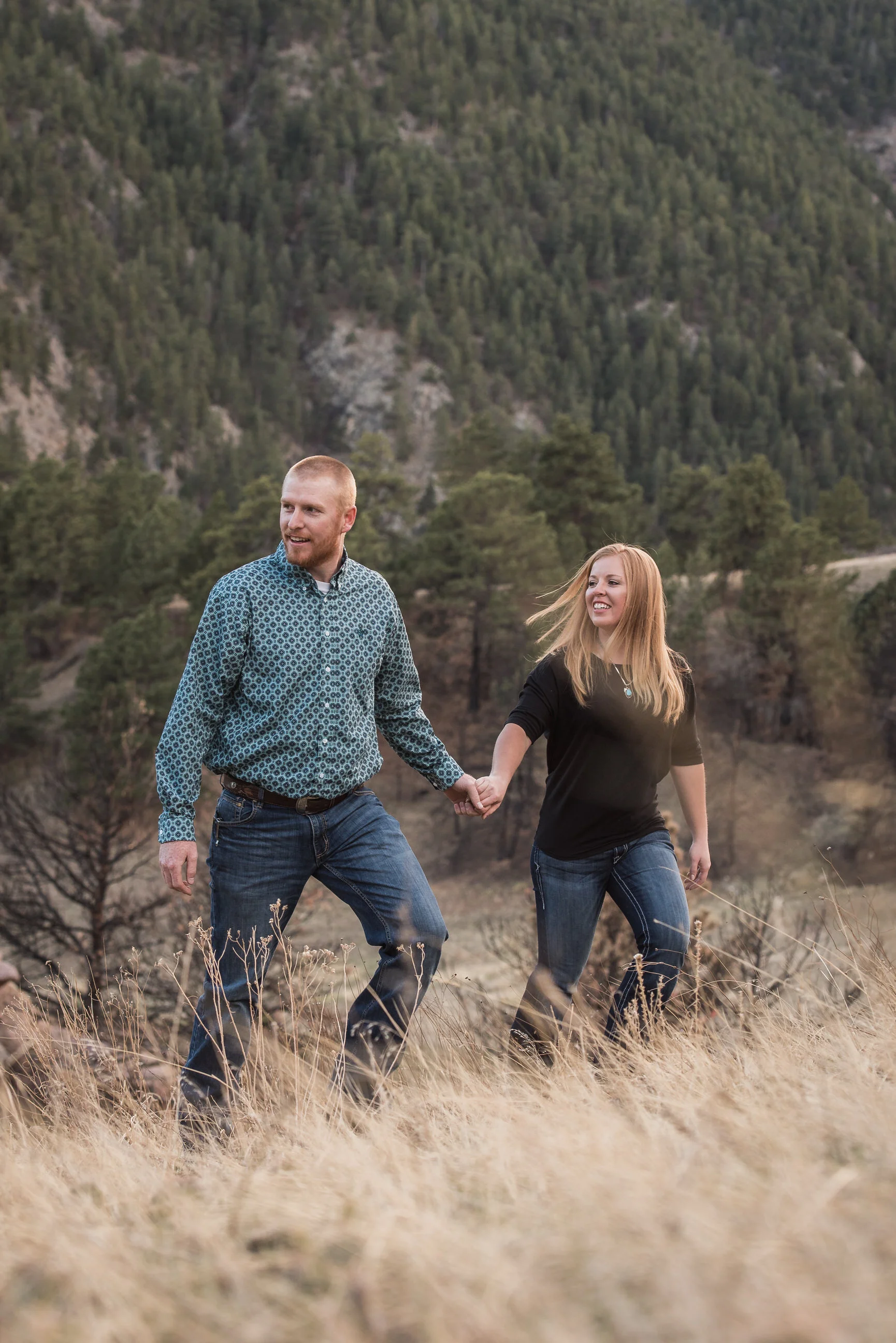 boulder engagement photography settlers park
