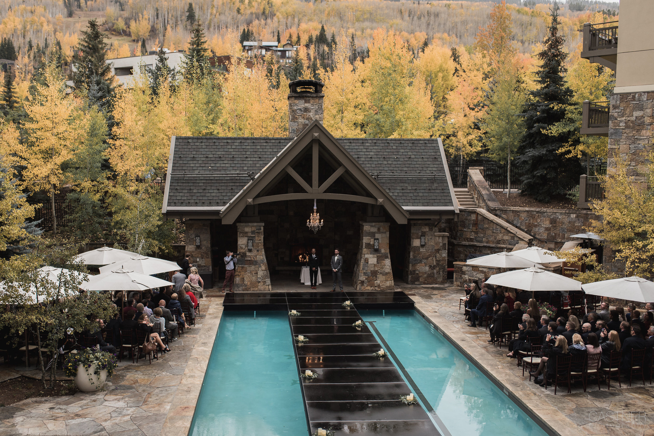 vail four seasons wedding photography fall mountains