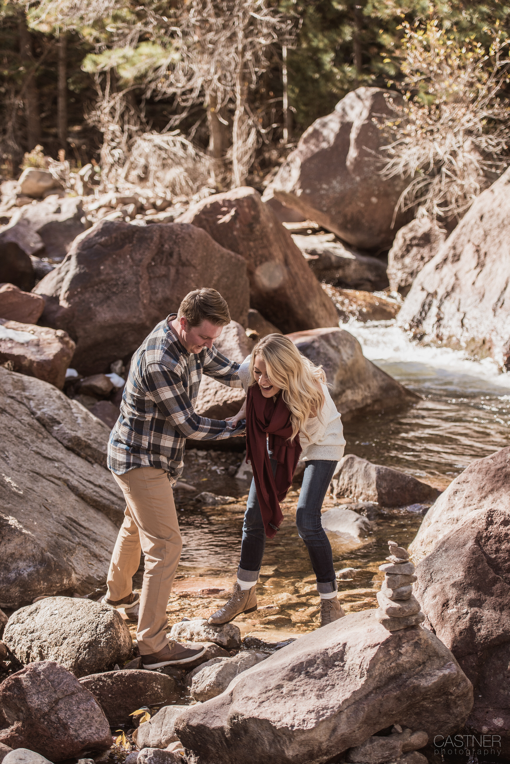 boulder eldorado canyon wedding engagement photography mountains fall