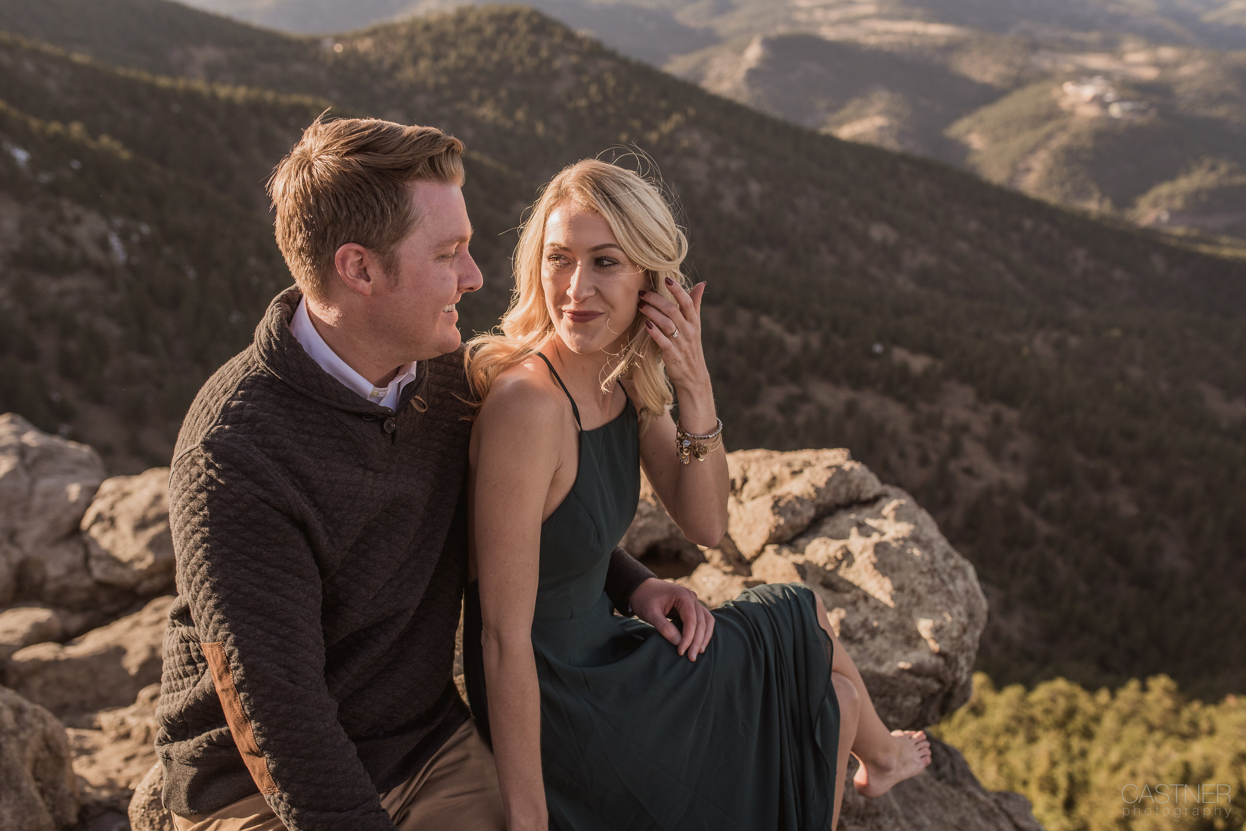 boulder eldorado canyon wedding engagement photography mountains fall