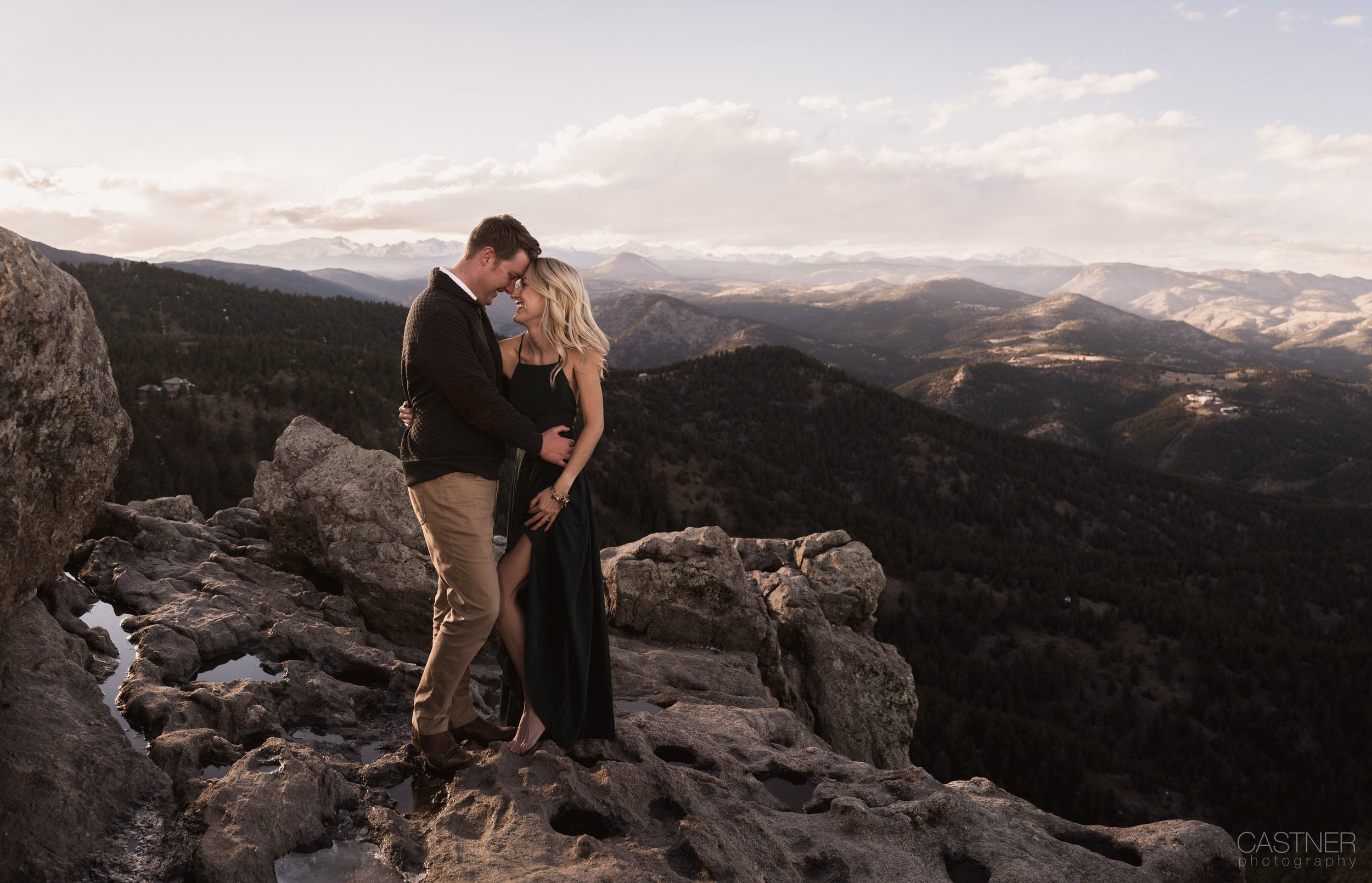 boulder eldorado canyon wedding engagement photography mountains fall