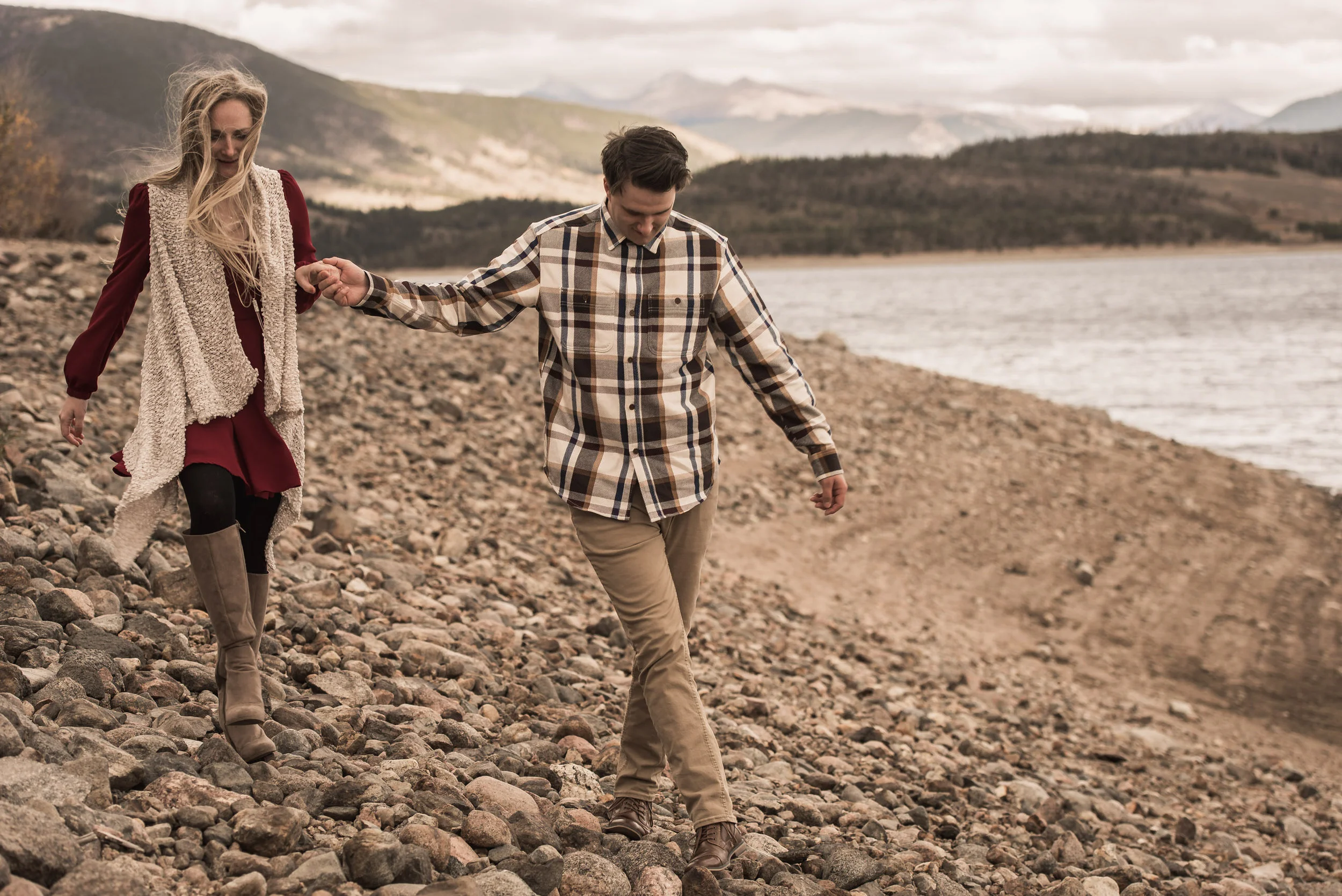 summit county engagement wedding photography boulder