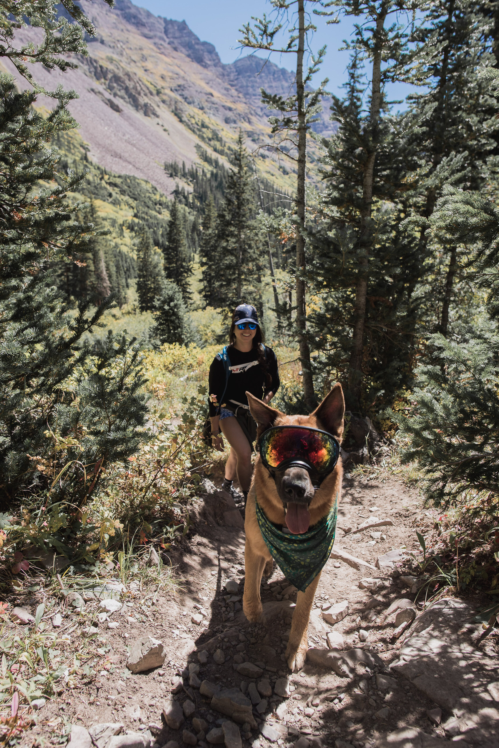 four pass loop fall colors backpacking aspen boulder photographers