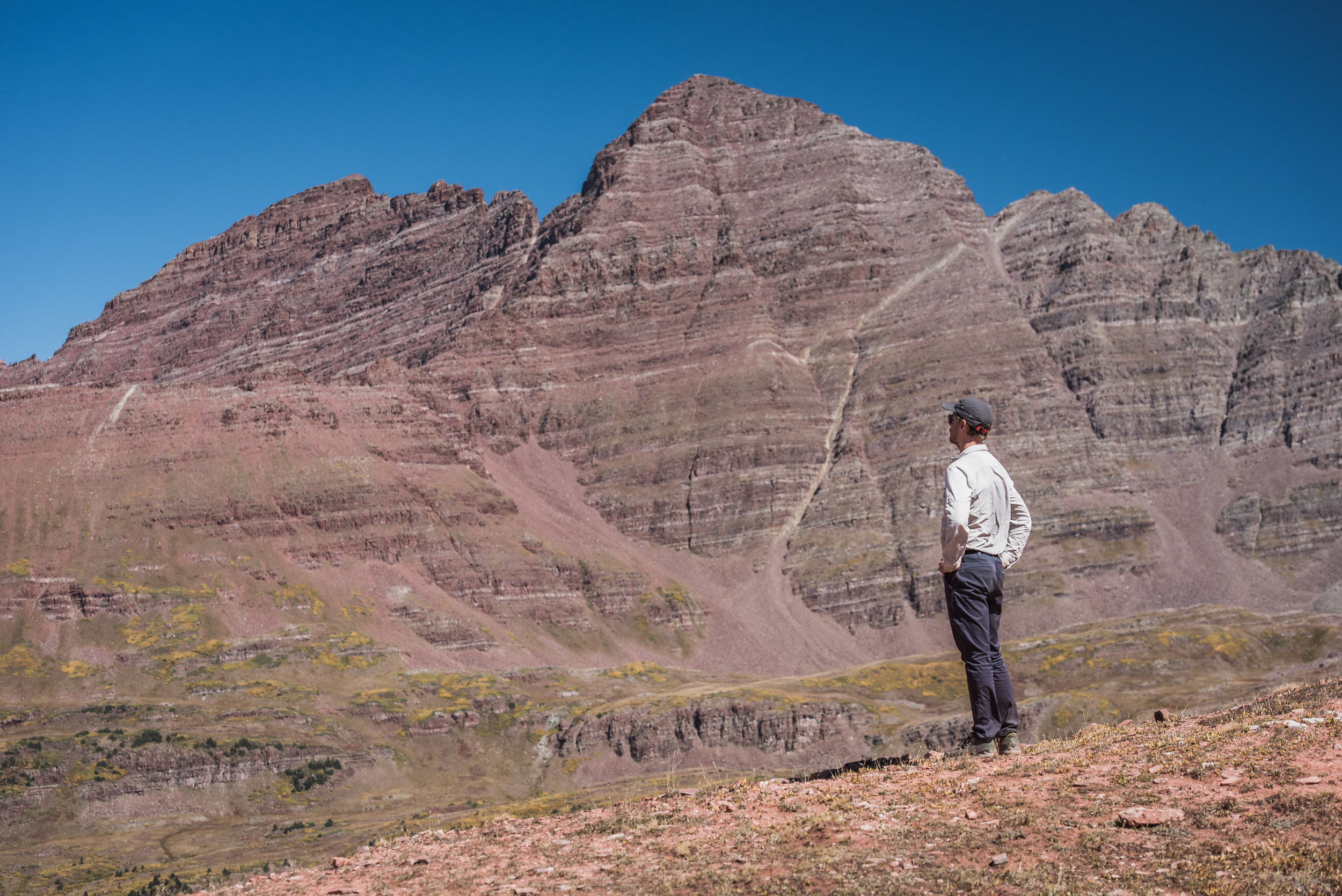 four pass loop fall colors backpacking aspen boulder photographers