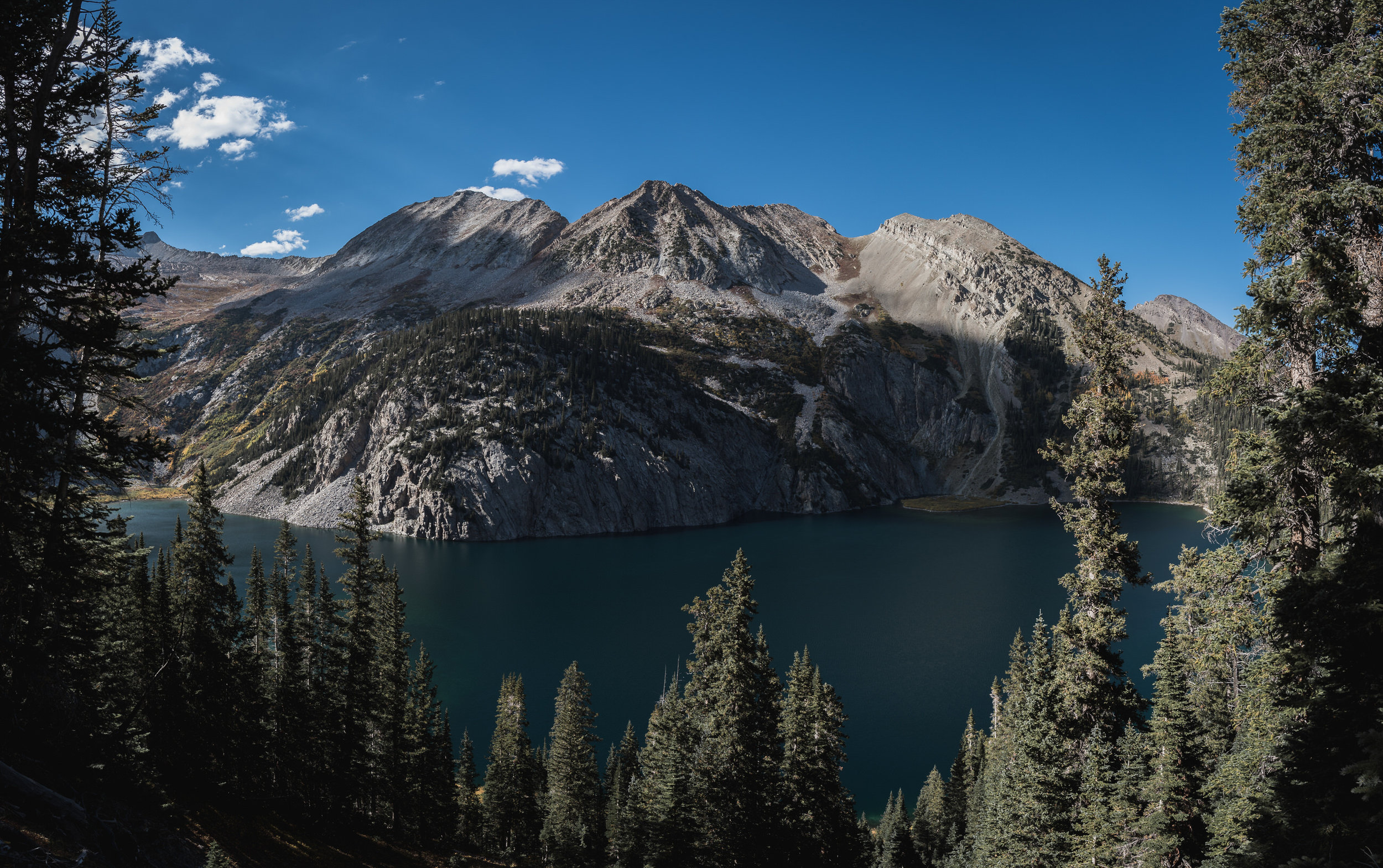 four pass loop fall colors backpacking aspen boulder photographers