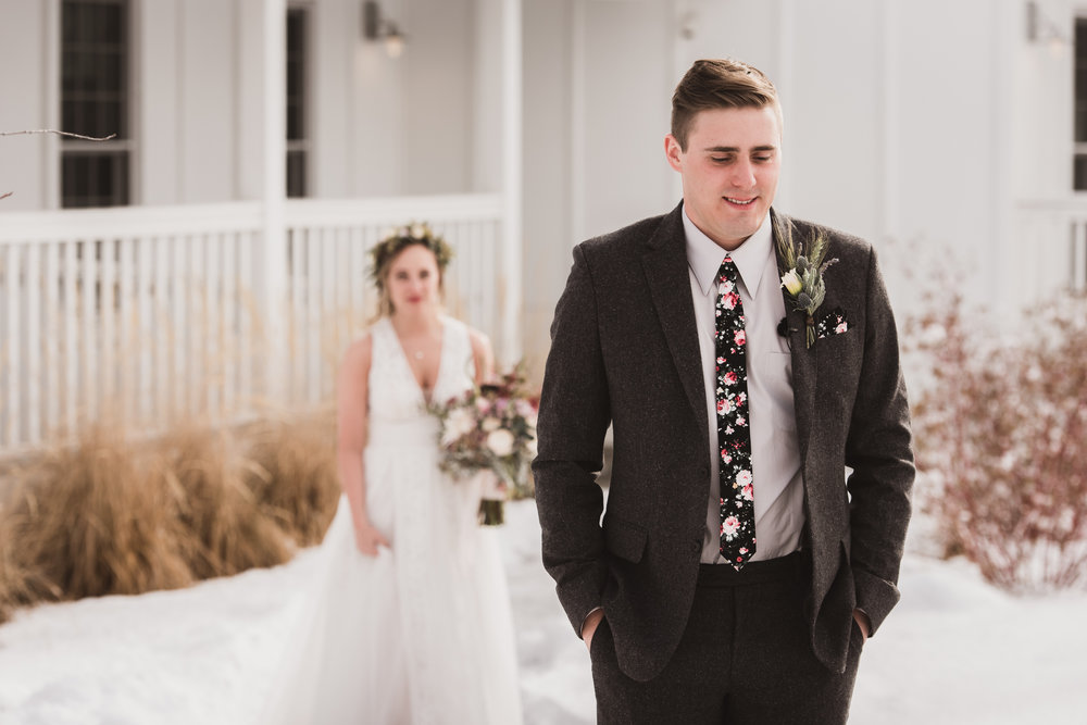 raccoon creek winter wedding photography boulder colorado mountains