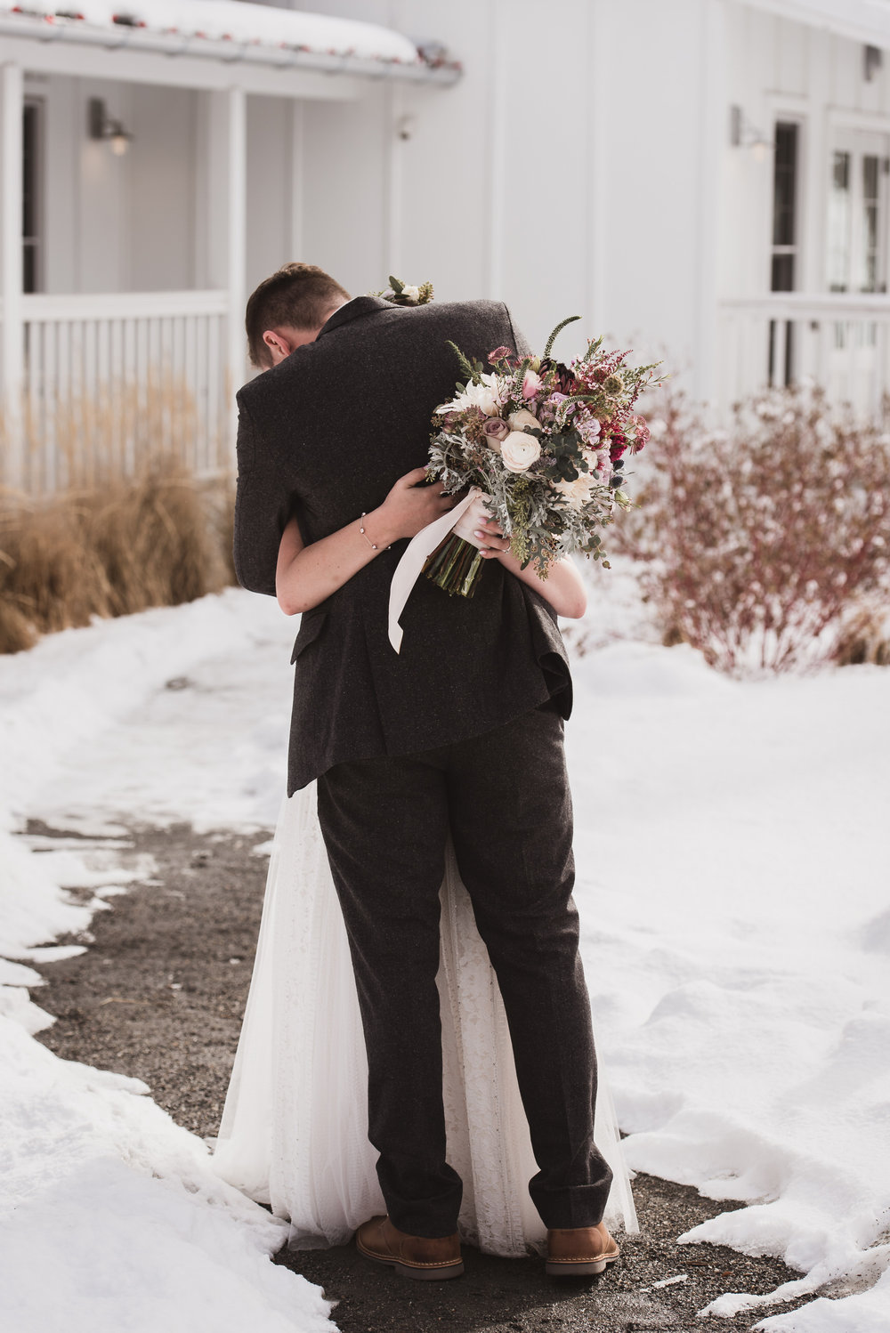 raccoon creek winter wedding photography boulder colorado mountains