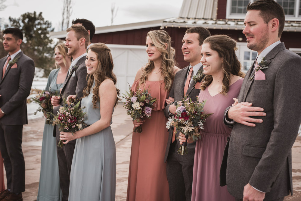 raccoon creek winter wedding photography boulder colorado mountains