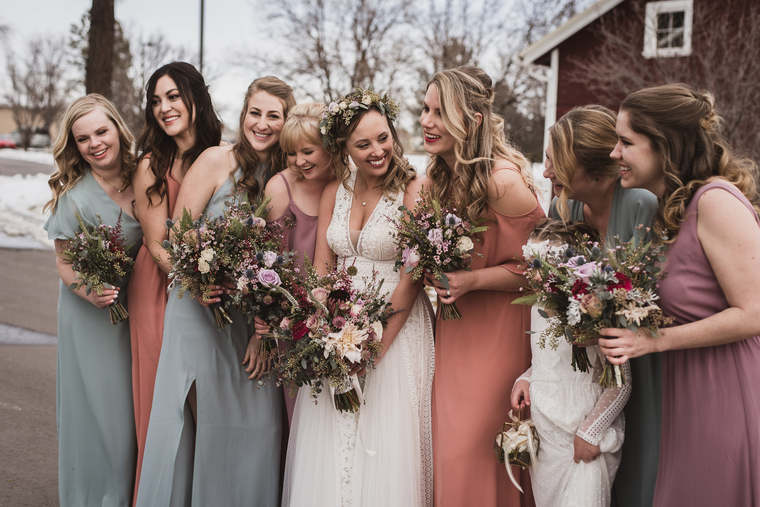 raccoon creek winter wedding photography boulder colorado mountains