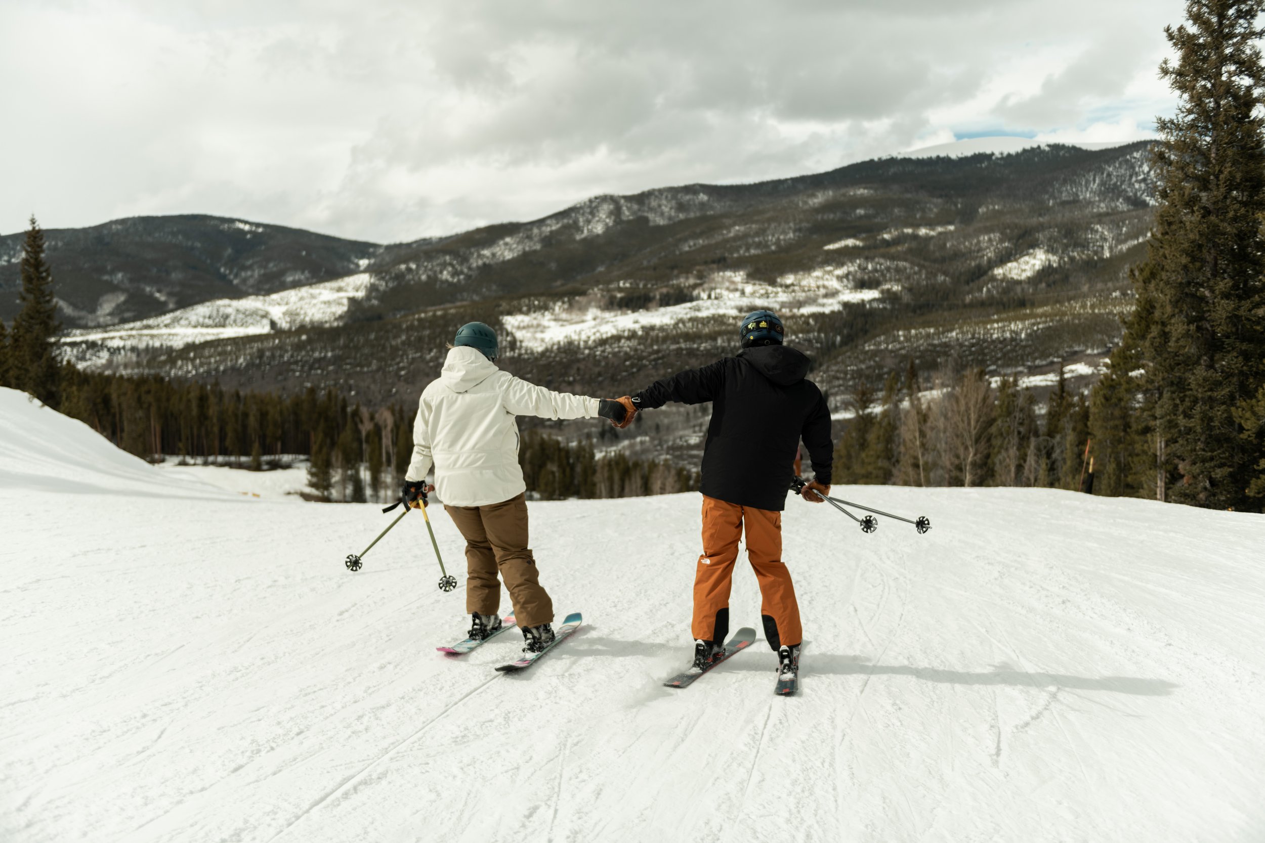 epic ski elopement wedding keystone Colorado