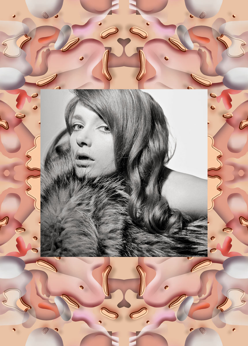 Polish flm and theatre star Anna Seniuk by Wojciech Plewiński, Cracow 1968 ©Forum