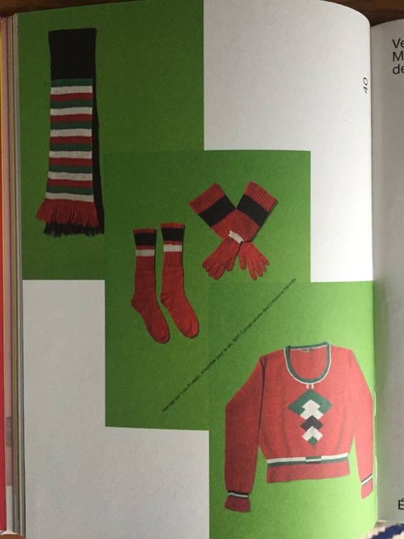 Lola Prussac for Hermès, ser for sky, 1937, catalog o f t h e "Fashion Mix " exhibition, Cité nationale de l'histoire de l'immigration Paris