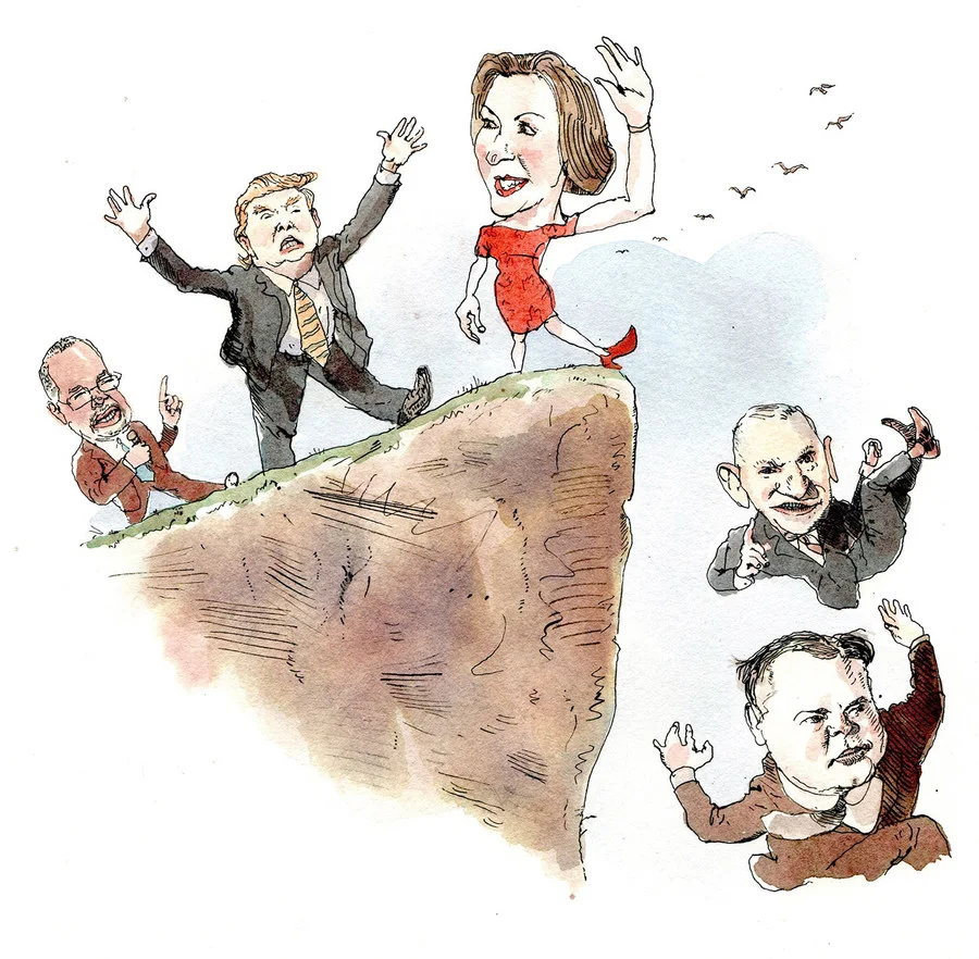 Illustration by Barry Blitt.