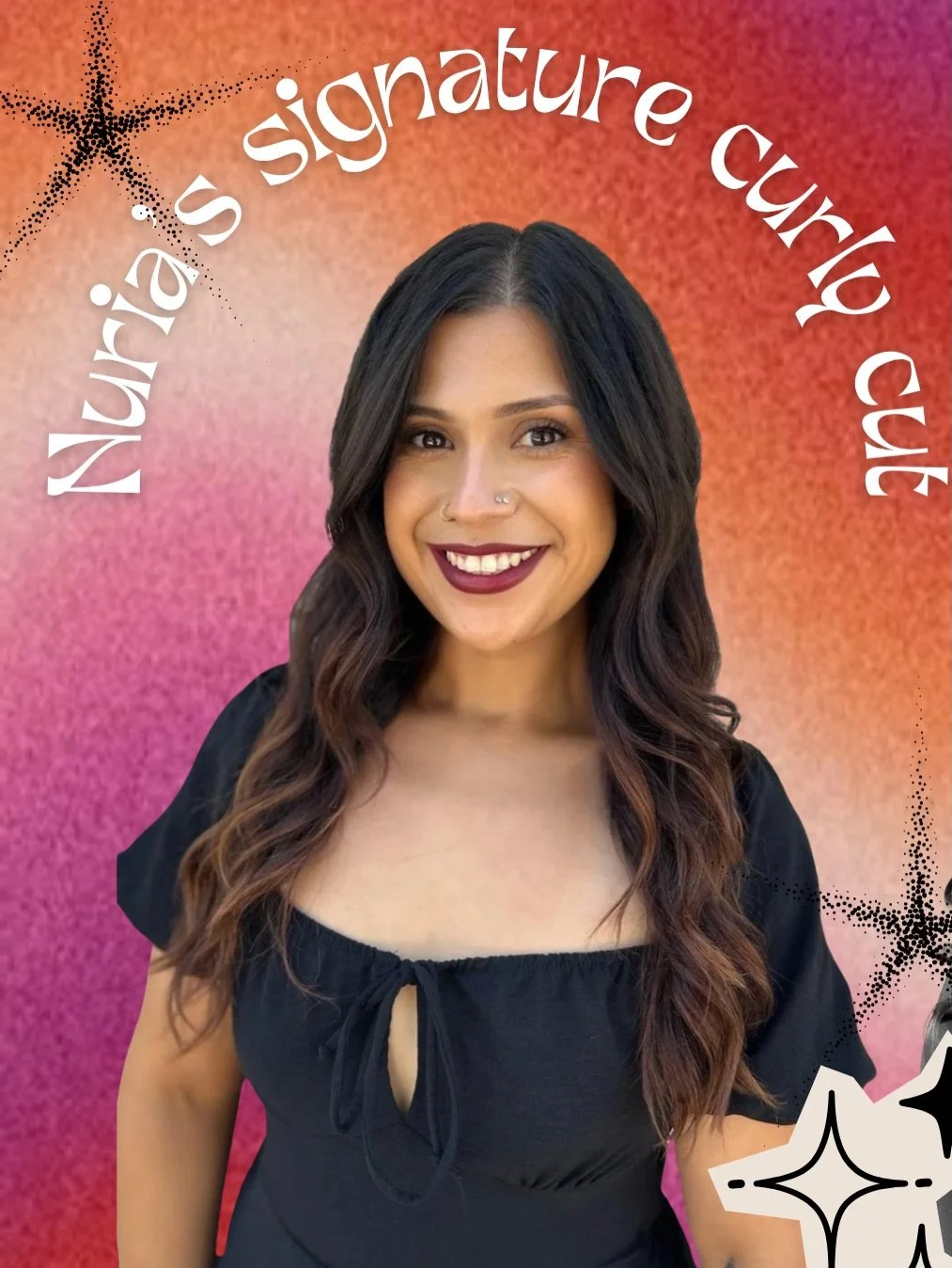 From the moment you step into the salon for your curly cut appointment, Nuria&rsquo;s warmth instantly puts you at ease, and by the time the consultation is done, your worries are gone. You definitely made the right choice in a stylist, someone that 