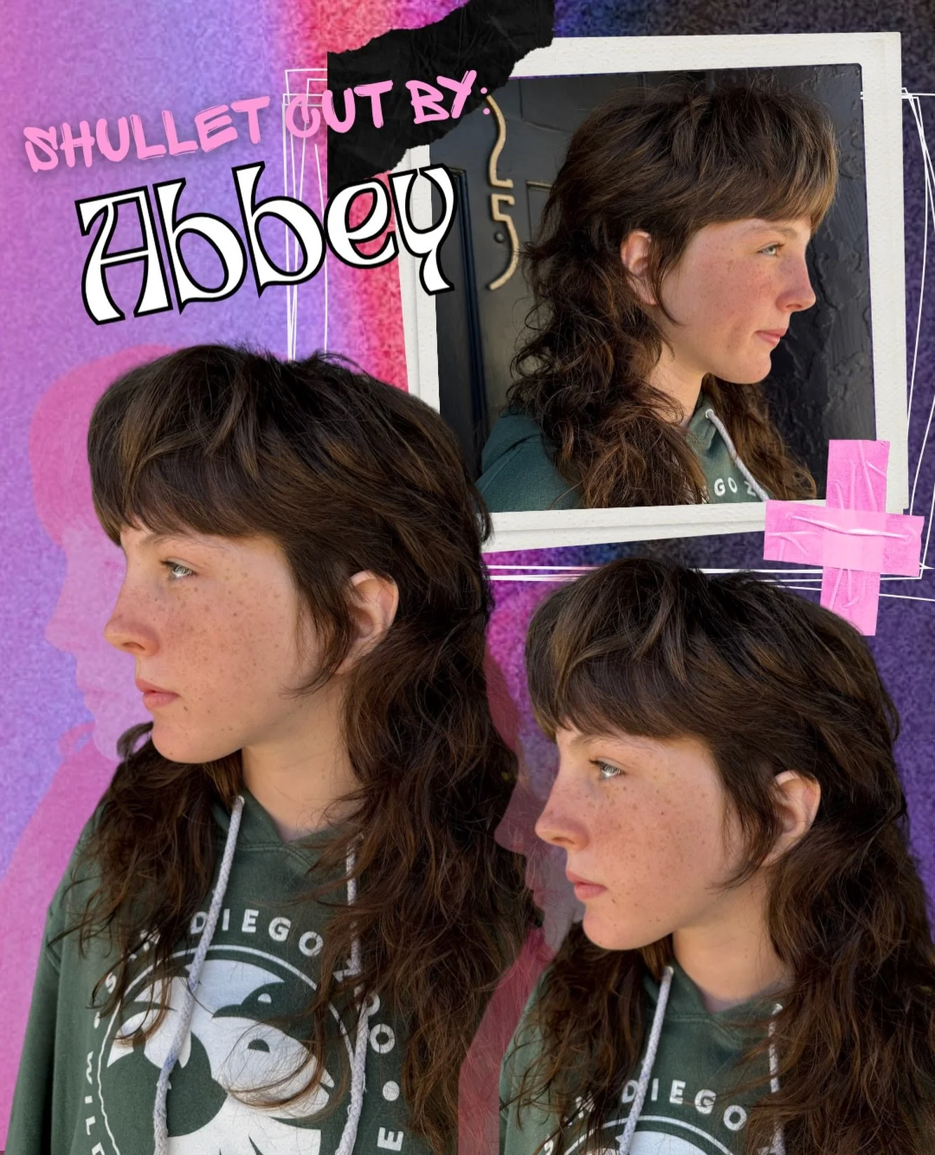❤️&zwj;🔥New Shullet Just Dropped ❤️&zwj;🔥
A super low effort cut to style at home, and always just looks *done*, the Shullet is such a fun cut to wear. 

A mix between a shag and a mullet, you get to keep your length while rocking an edgy bang and 