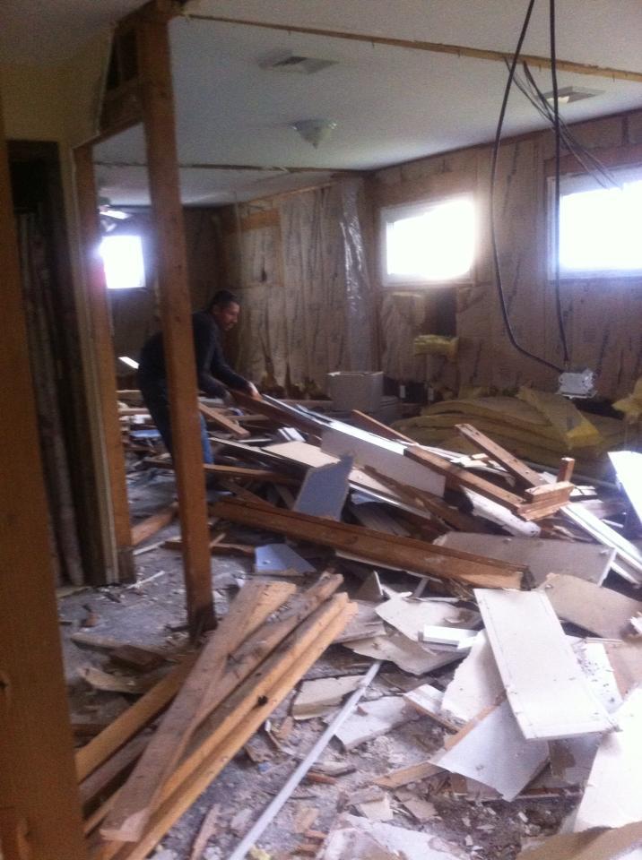 Elizabeth Murphy's Home - After Sandy, Construction has Begun