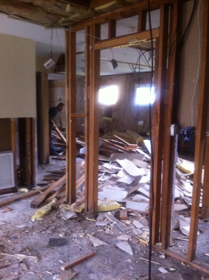 Elizabeth Murphy's Home - After Sandy, Construction has Begun