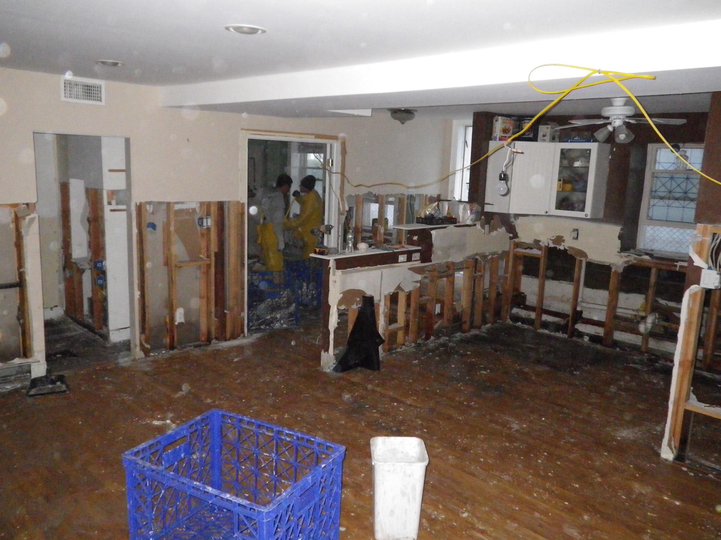 Stephen Serwin's Property - Gutted After Sandy