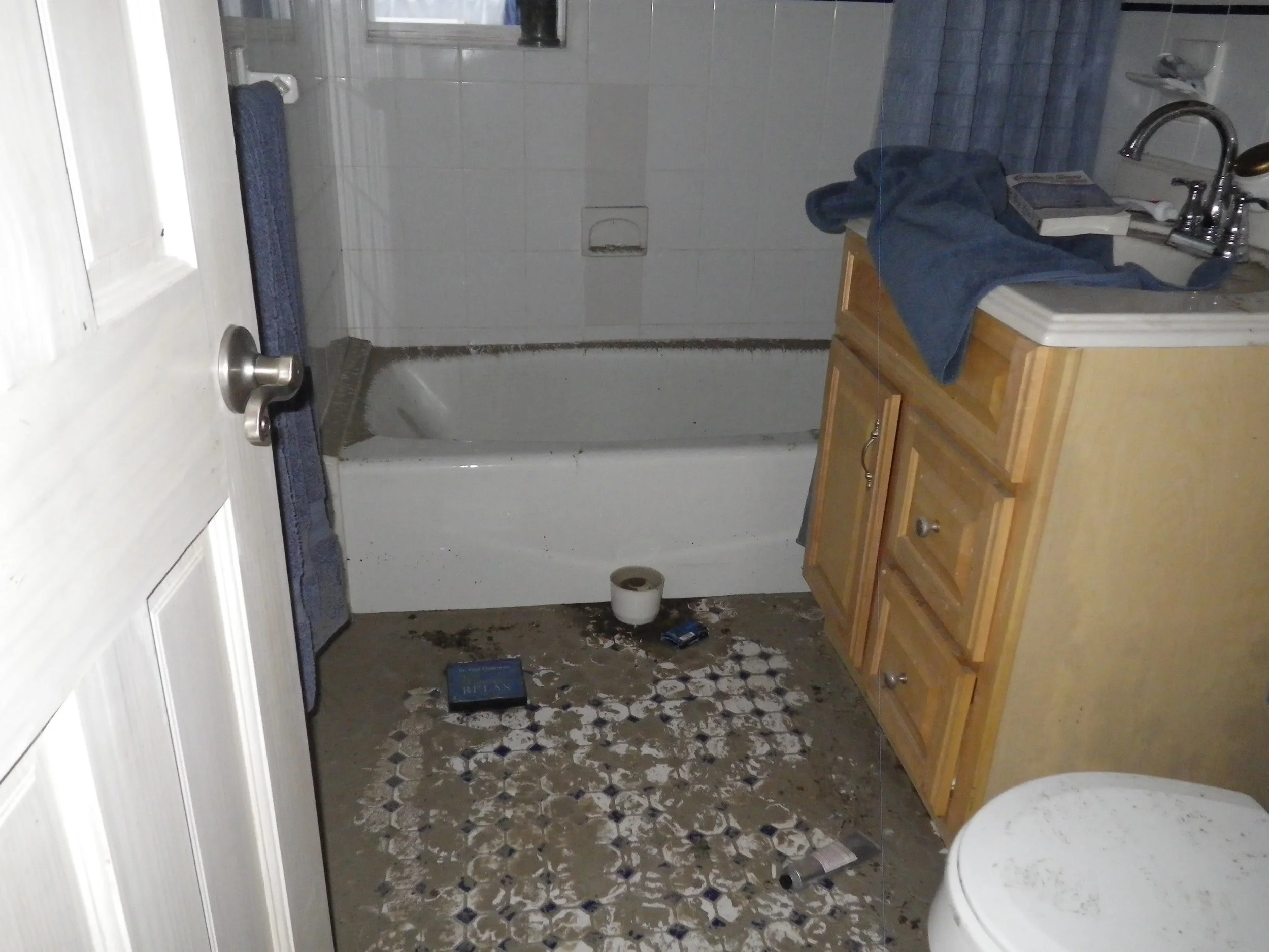 Stephen Serwin's Property After the Surge Receeded