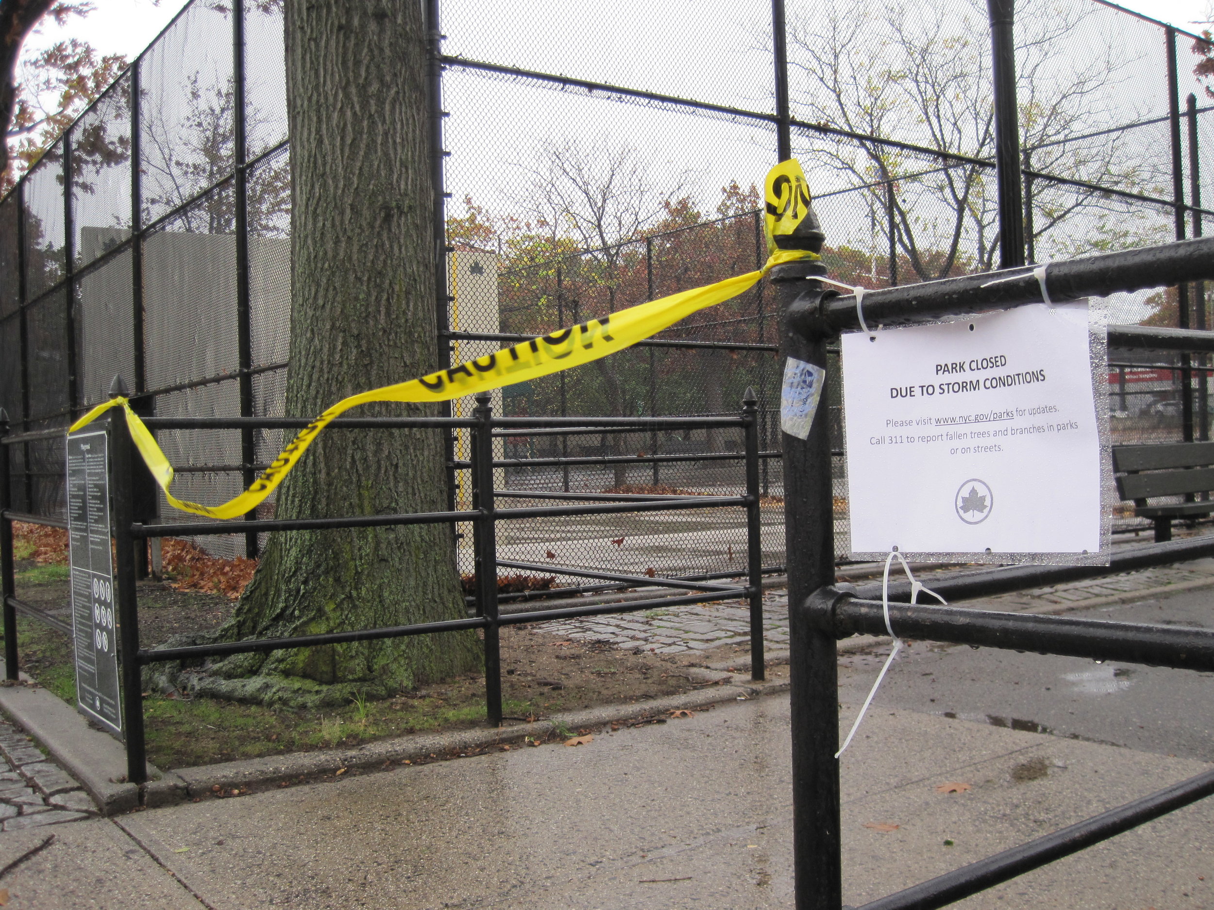 Damage in Astoria Queens, After Sandy