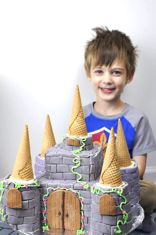 This Nerdy Nummies cake took our whole family 3 days to put together!