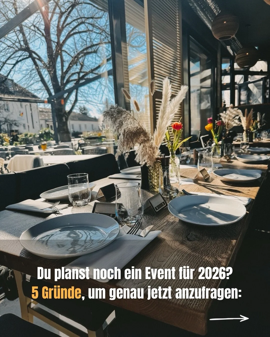 Feiere mit uns deine Weihnachtsfeier, Firmenfeier &amp; Co. 🎉

Du steckst in den Vorbereitungen f&uuml;r eure Weihnachtsfeier oder das n&auml;chste Firmenevent 2026? - Kein Problem, wir haben die L&ouml;sung! 🤩

✨ Sichere dir jetzt 10 % Rabatt auf 
