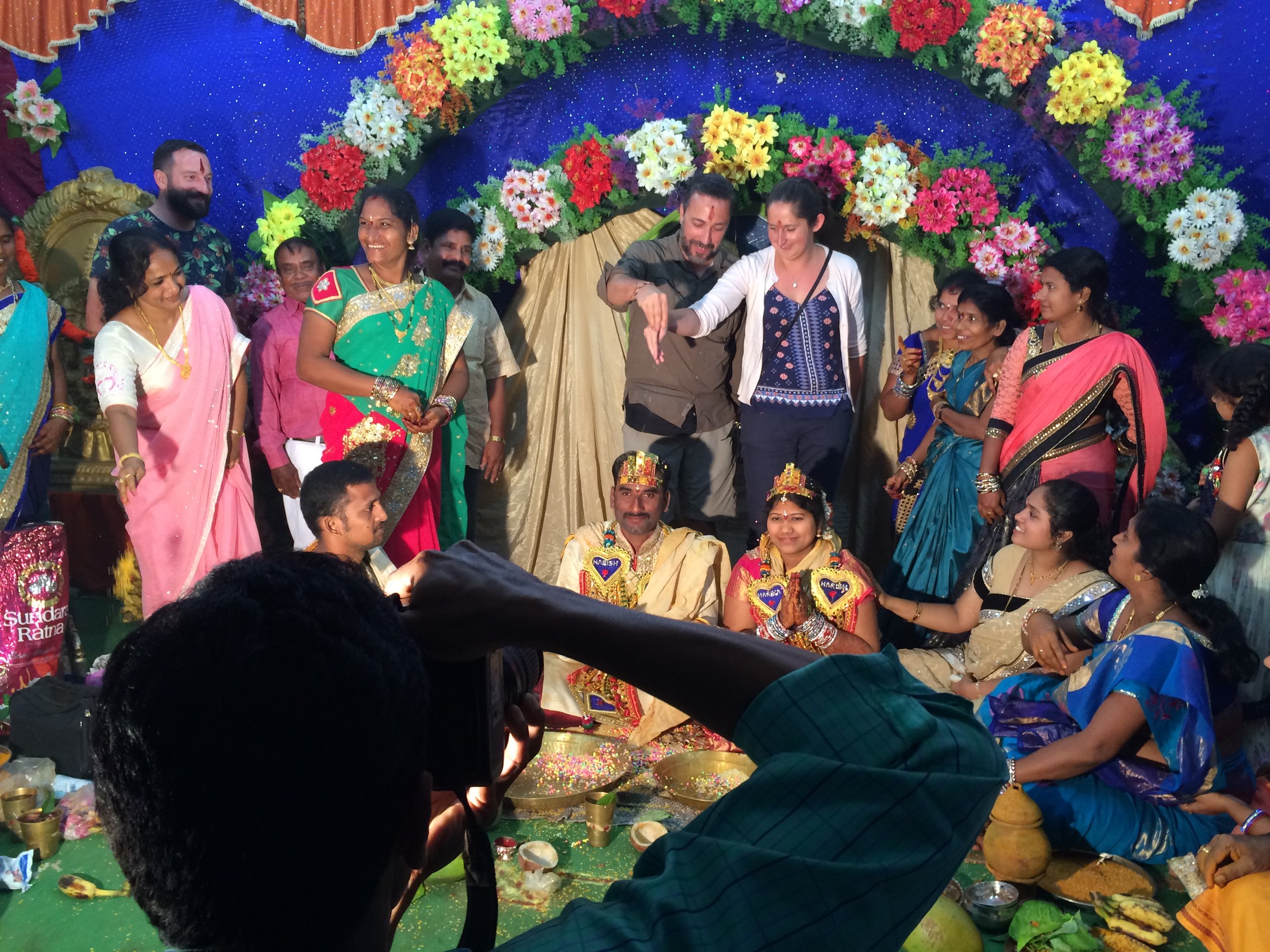 Crashing an Indian wedding