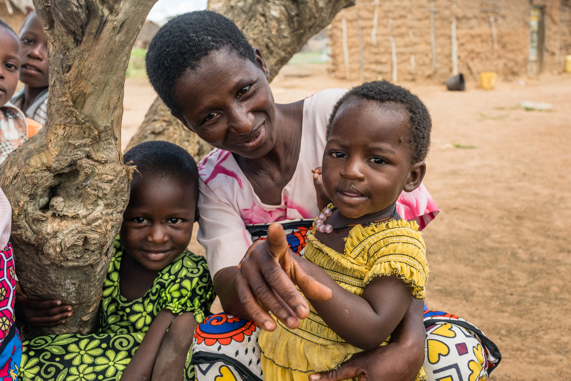 A young family in Kenya.