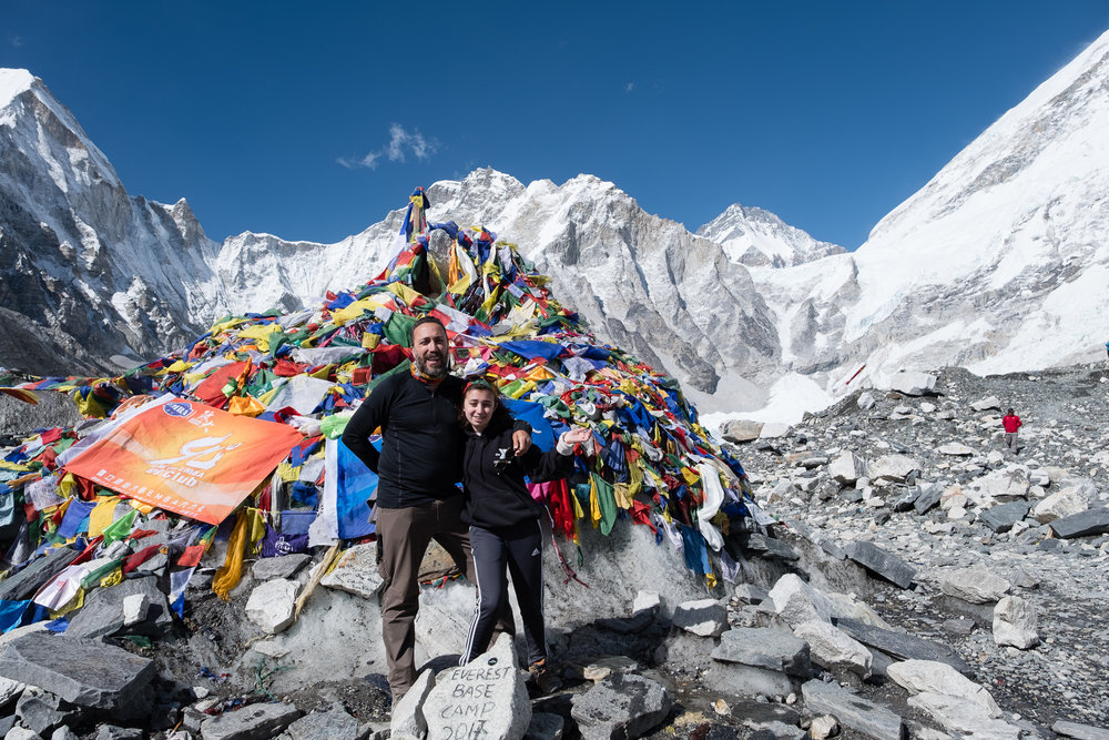 Went with my 15 year old daughter to Everest Base Camp. One of my proudest moments.