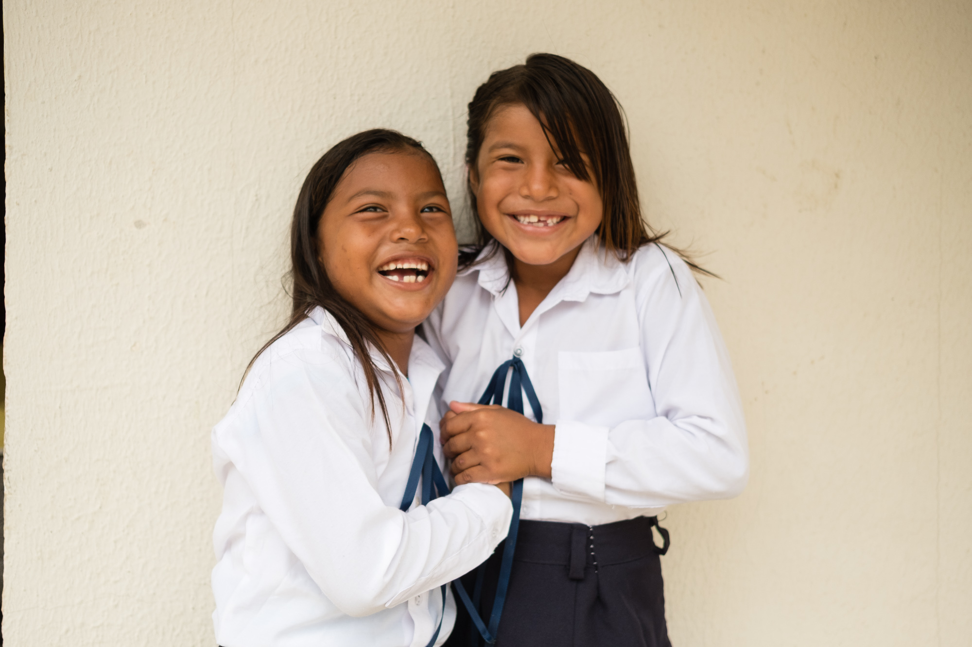 Two sisters in Pedernales, Equador. Documenting relief work after the earthquake.
