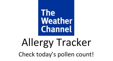 Check today's pollen count