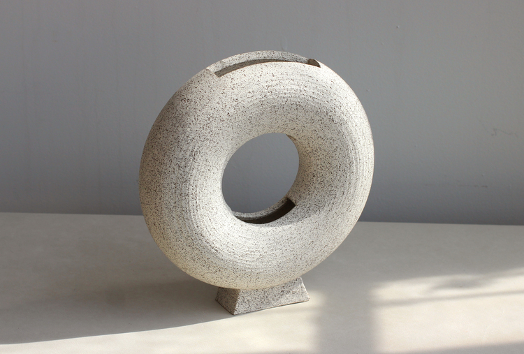 Donut Vase by Natalie Weinberger