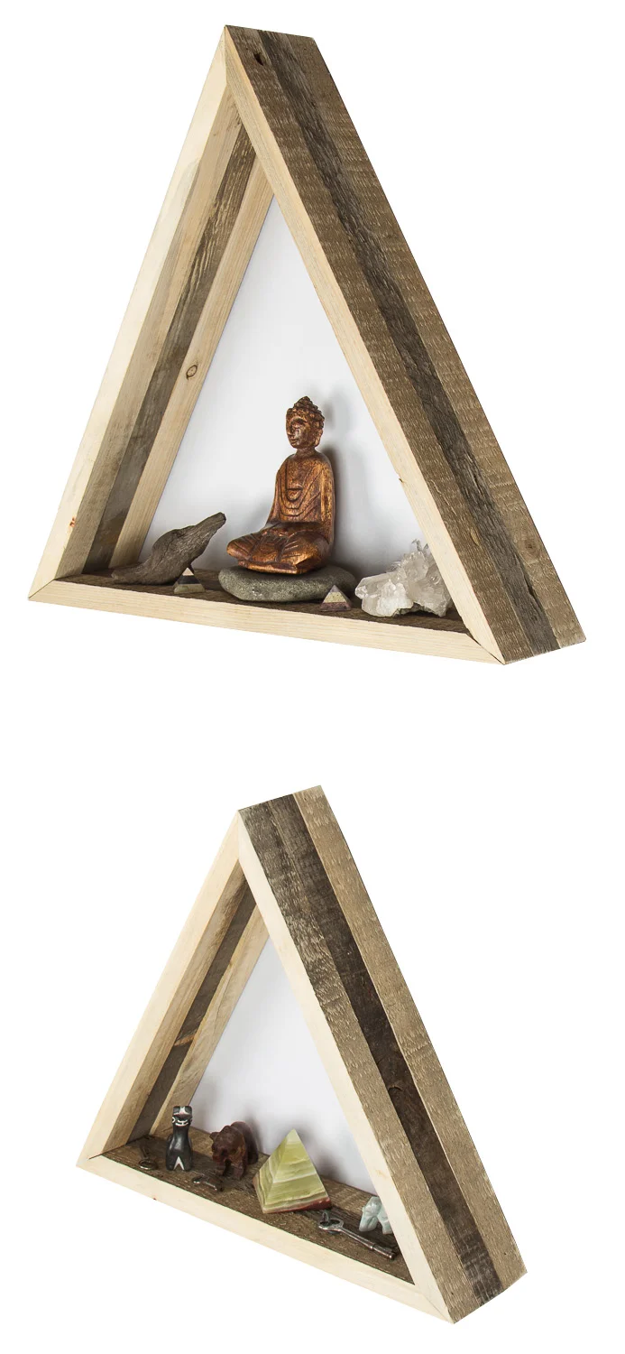 Decorative Geometric Shelves
