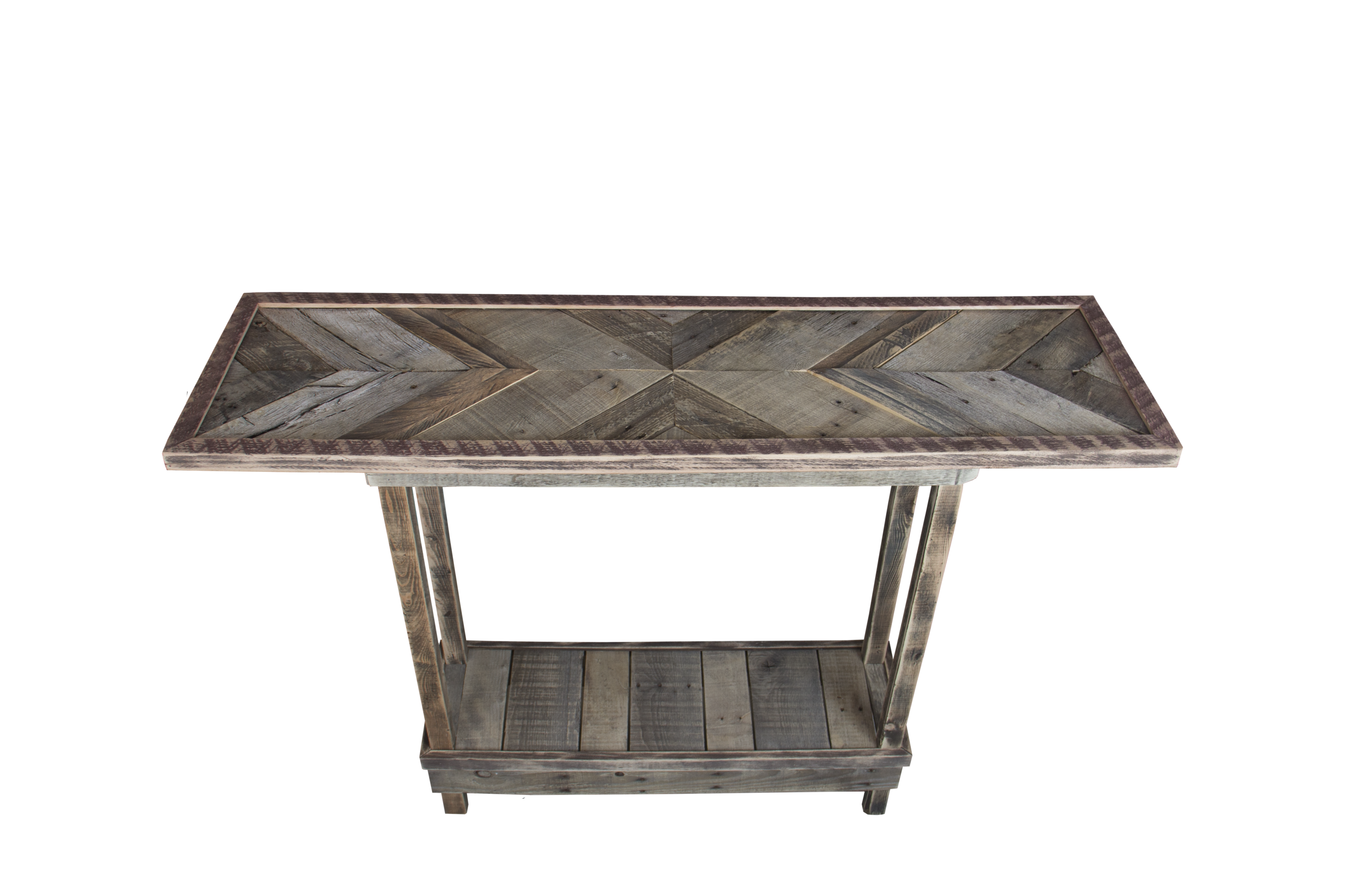 Reclaimed Pallet Wood Entry Table