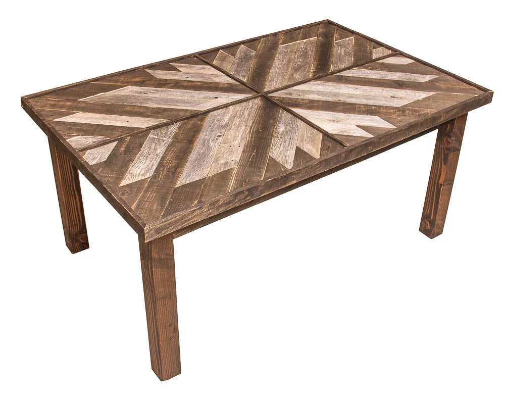 Reclaimed Barn Wood/Pallet Wood Farmhouse Style Table