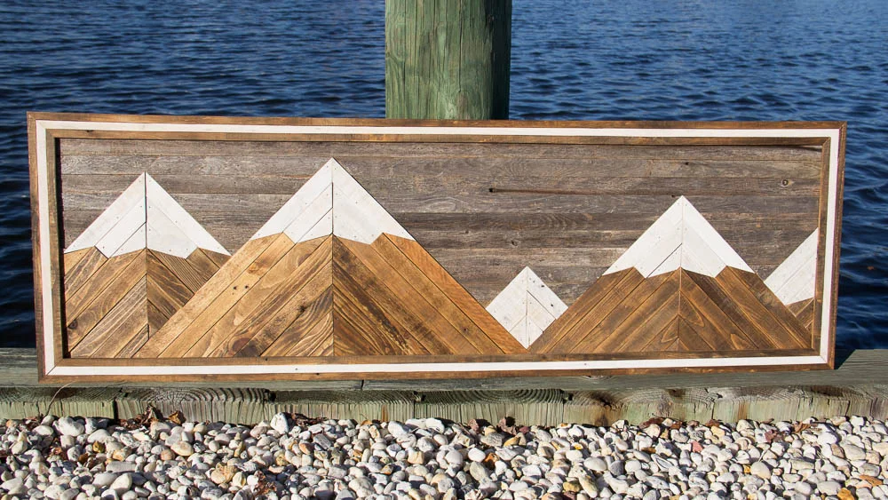 'Dusk' Panoramic Mountain Range