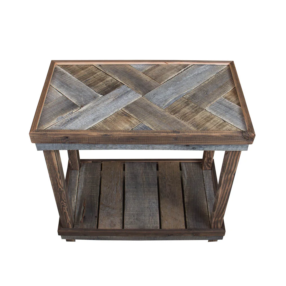 Reclaimed Herringbone :: End Table